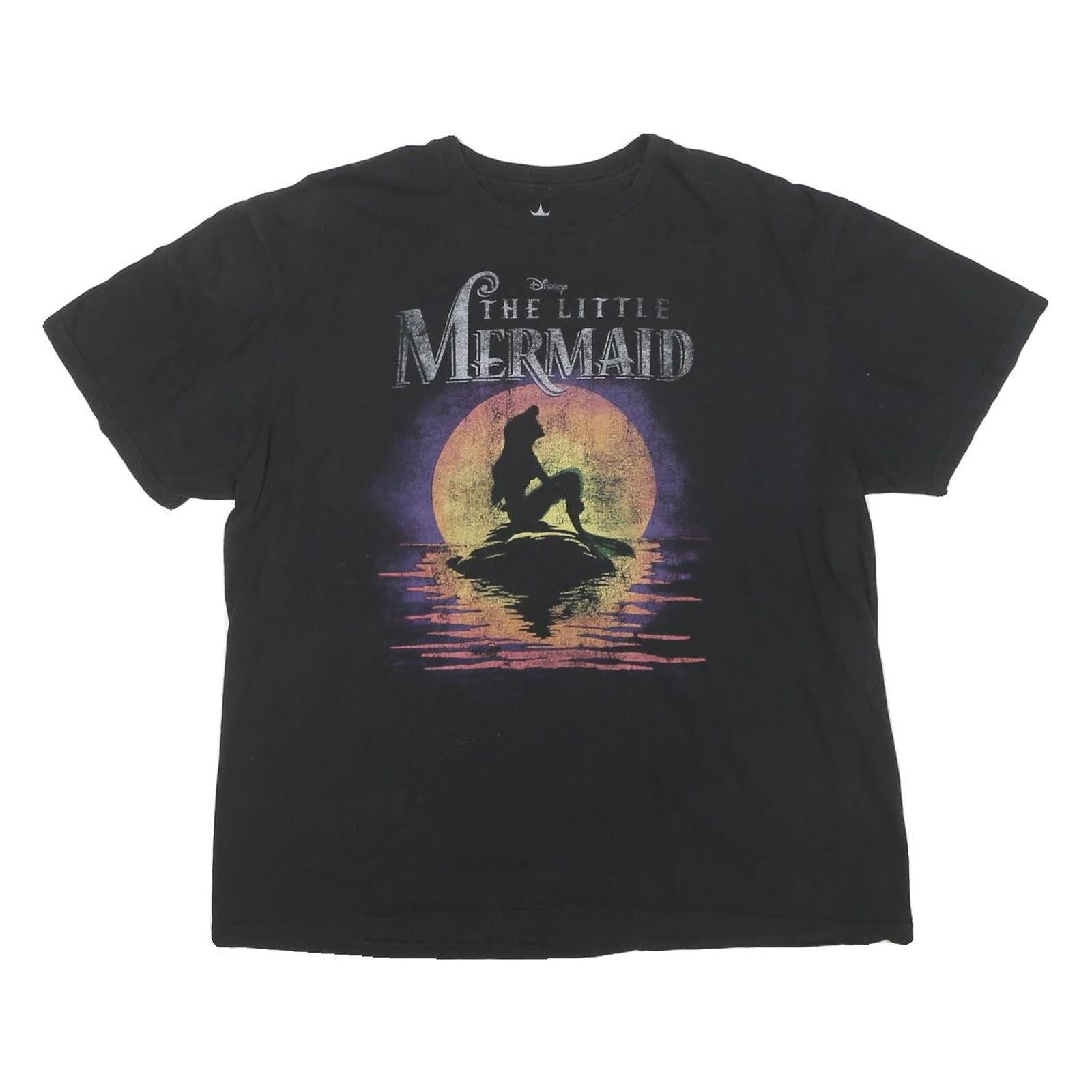 Buy DISNEY Womens Black The Little Mermaid Graphic T-Shirt L Short Sleeve Crew Neck Refurbished - $19.49 DISNEY Womens Black The Little Mermaid Graphic T-Shirt L Short Sleeve Crew Neck Refurbished - N/A refurbished available on Cerqular