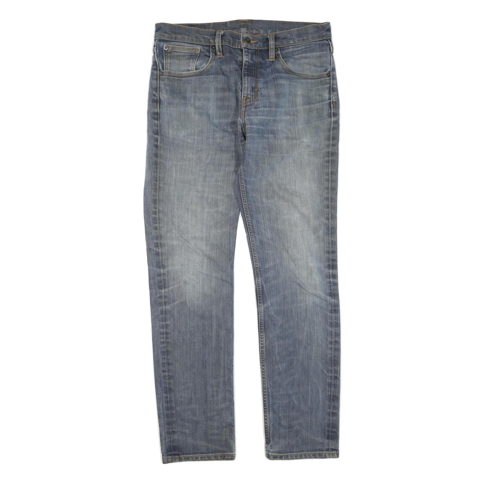 LEVI'S 511 Slim Womens Jeans Blue Regular Slim Denim Medium W34 L32 Classic Fit Refurbished - N/A refurbished available on Cerqular