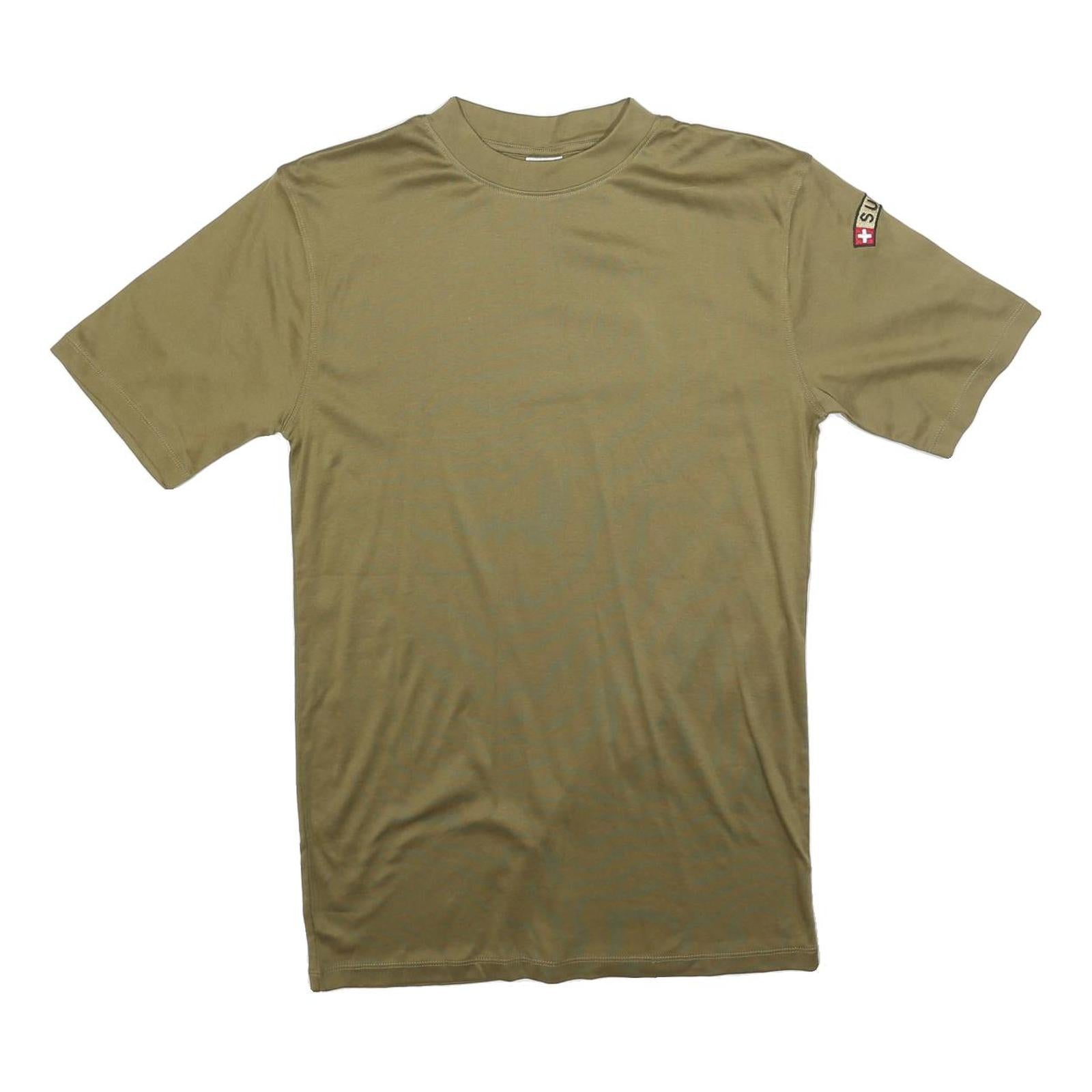 Mens Beige Plain Casual T-Shirt Regular Fit Short Sleeve Crew Neck M Polyester Refurbished - N/A refurbished available on Cerqular