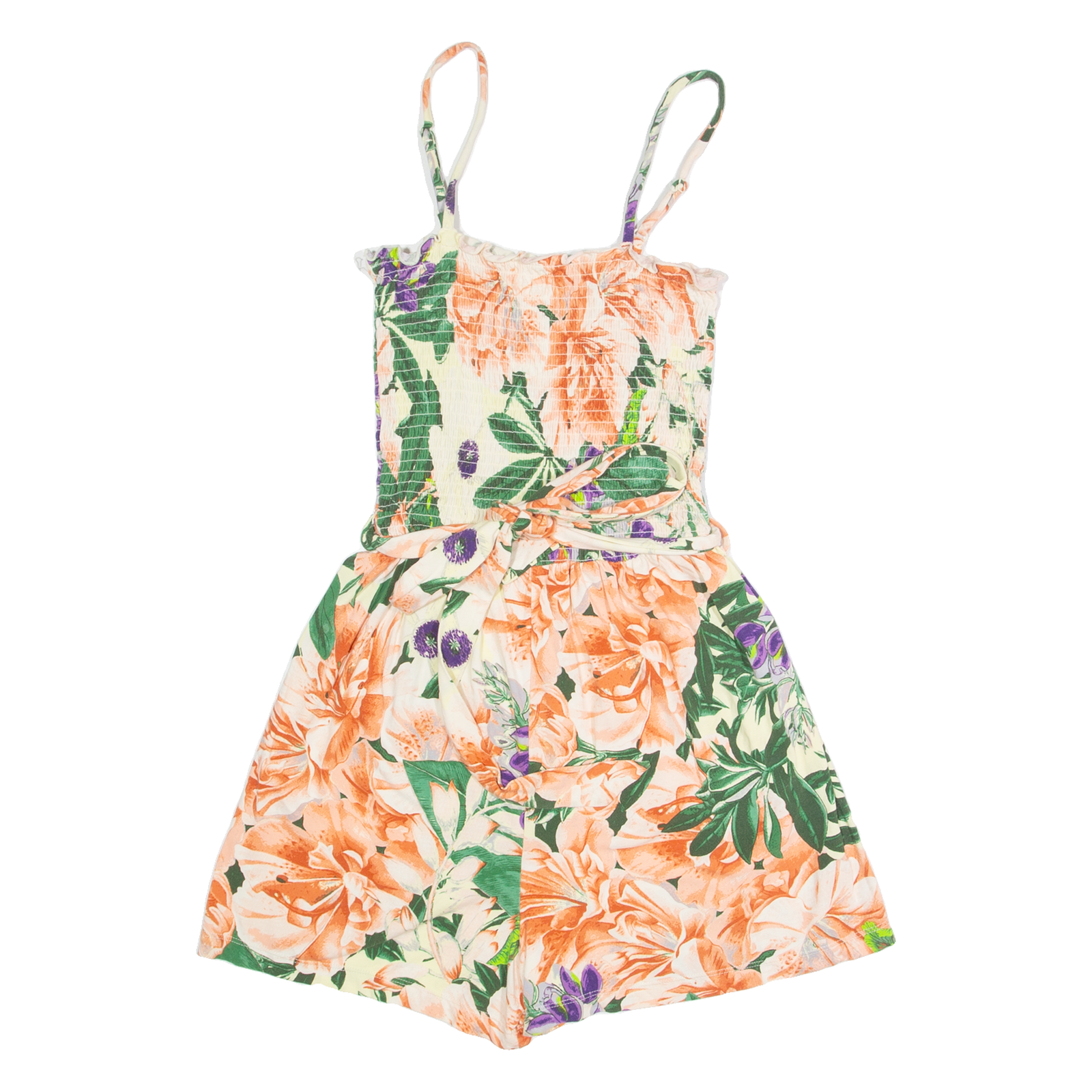 Buy H&M Belted Womens Playsuit Pink Floral Wide-Leg S Refurbished - $27.29 H&M Belted Womens Playsuit Pink Floral Wide-Leg S Refurbished - N/A refurbished available on Cerqular