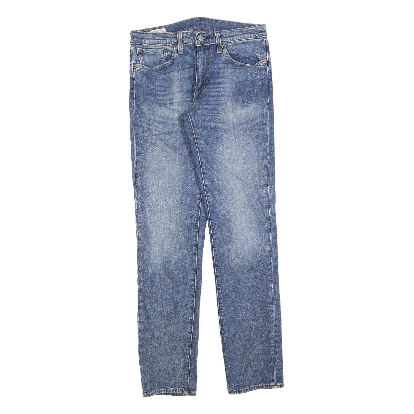 LEVI'S 511 Slim Mens Jeans Blue Slim Skinny Denim Medium W31 L34 Cotton Blend Refurbished - N/A refurbished available on Cerqular