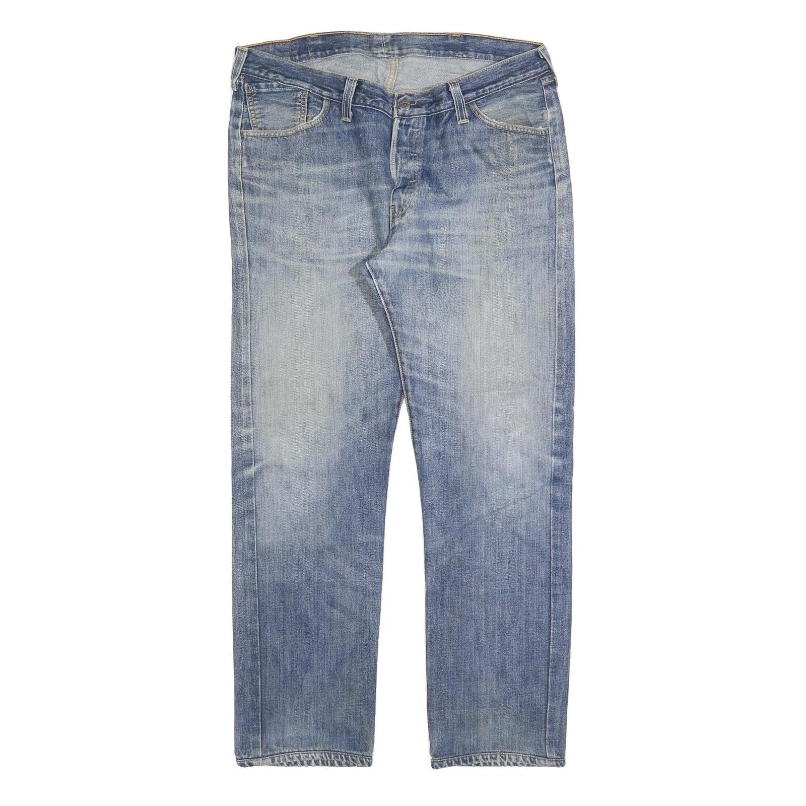 Buy LEVI'S Mens Jeans Blue Regular Straight Denim Medium W34 L30 501 Button Fly Refurbished - $32.49 LEVI'S Mens Jeans Blue Regular Straight Denim Medium W34 L30 501 Button Fly Refurbished - N/A refurbished available on Cerqular