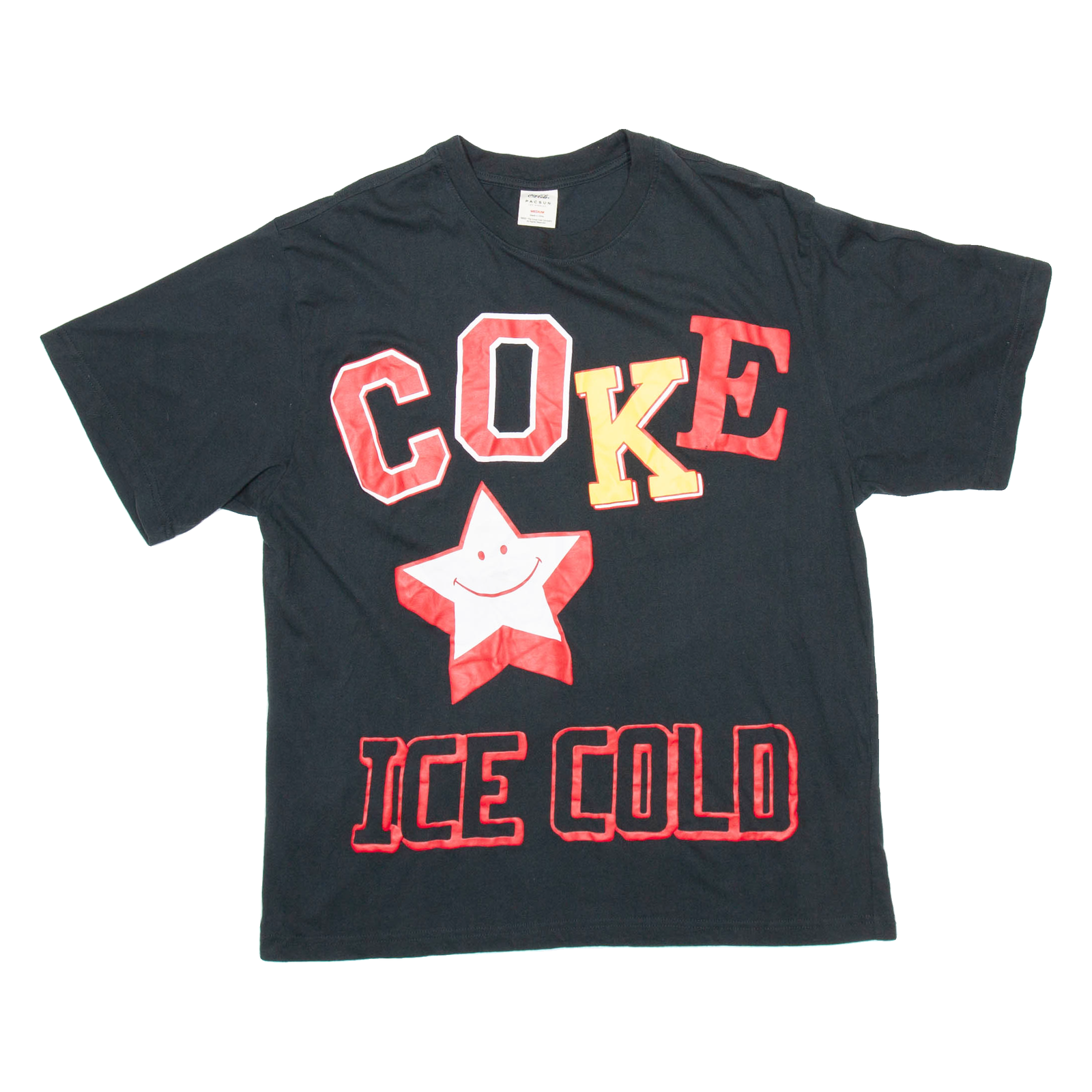 COCA COLA Pacsun Mens T-Shirt Black M Refurbished - N/A refurbished available on Cerqular