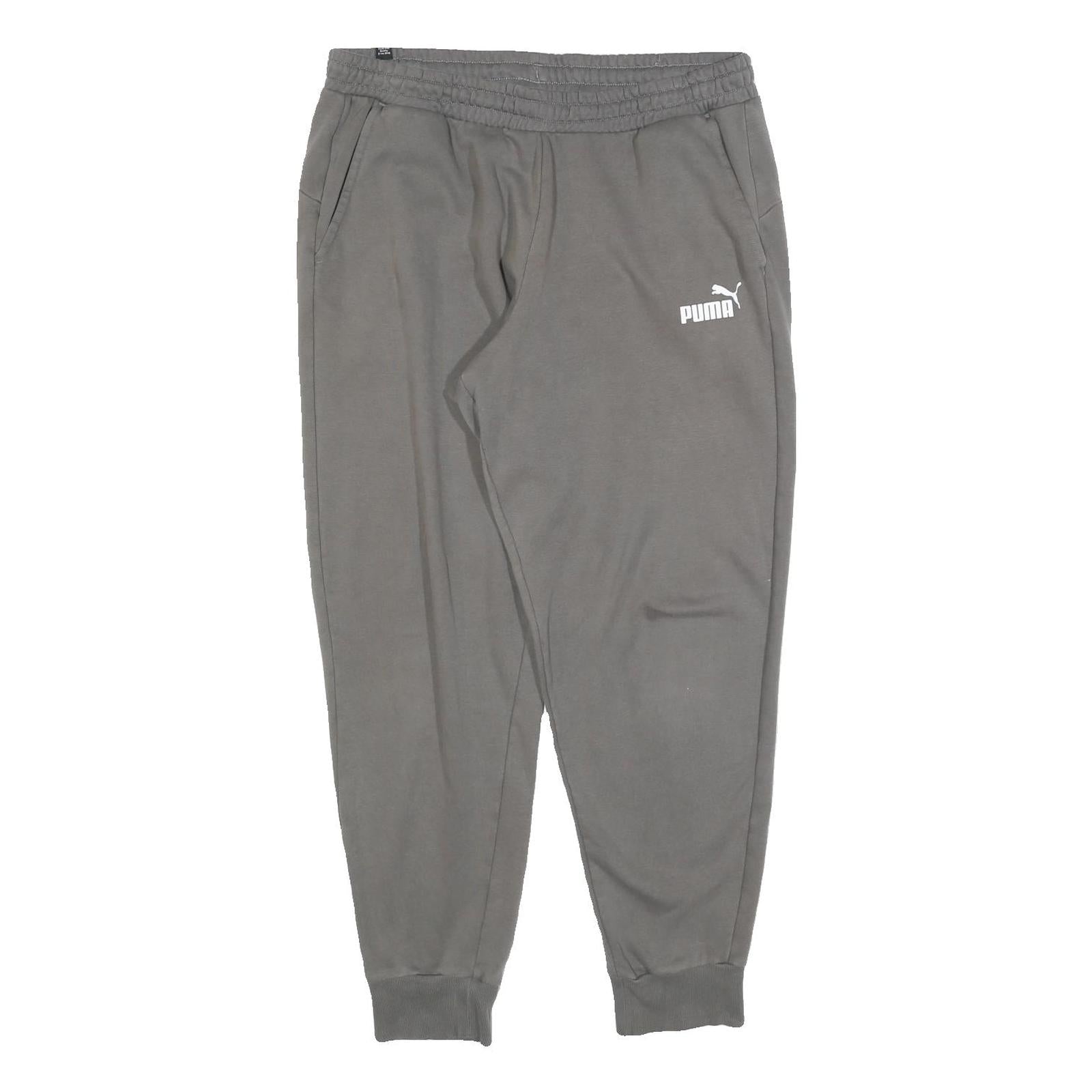 Buy PUMA Mens Joggers Grey XL W36 L28 Cotton Blend Slim Tapered Fit Casual Wear Refurbished - $25.99 PUMA Mens Joggers Grey XL W36 L28 Cotton Blend Slim Tapered Fit Casual Wear Refurbished - N/A refurbished available on Cerqular