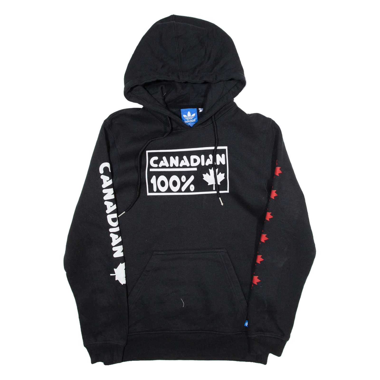 ADIDAS Mens Black Hoodie S Refurbished - N/A refurbished available on Cerqular