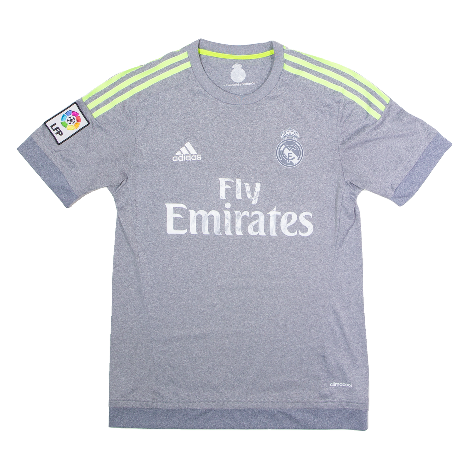 ADIDAS 2015/16 Real Madrid Away Mens Football Shirt Jersey Grey Crew Neck S Refurbished - N/A refurbished available on Cerqular