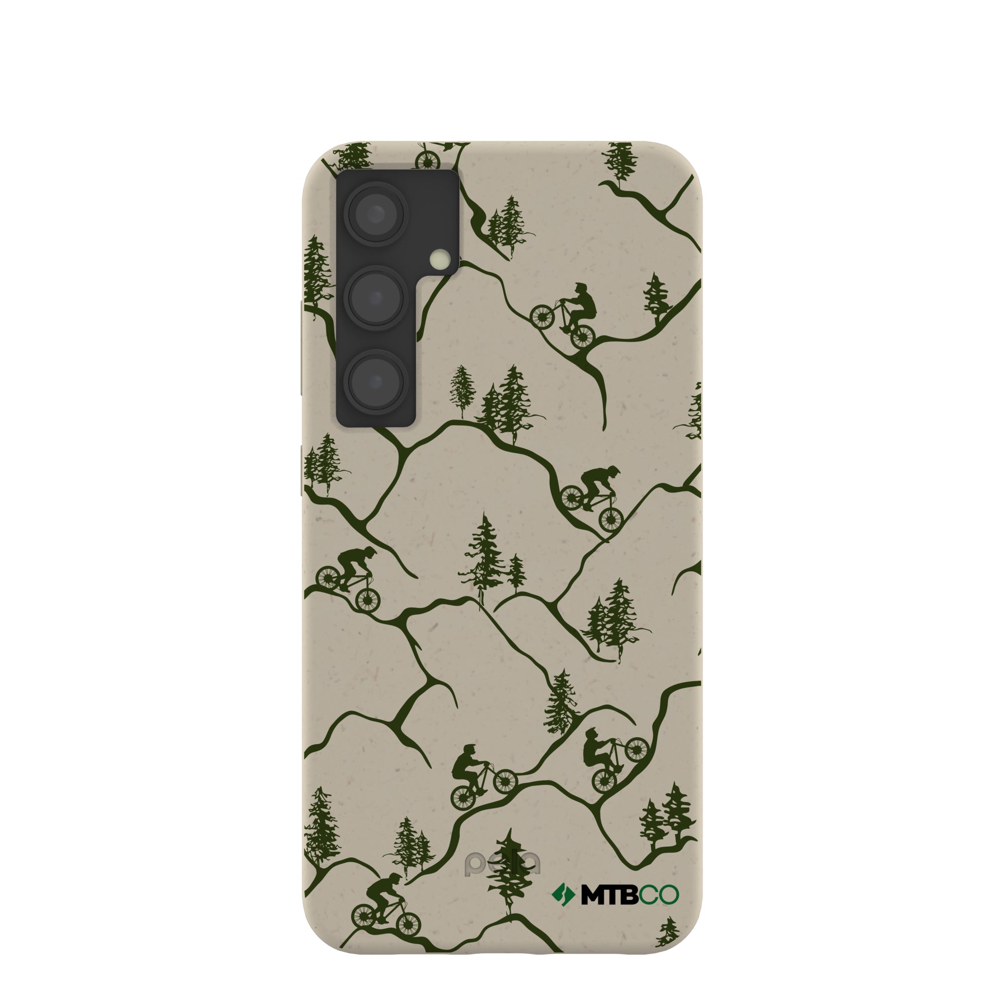 London Fog Bike Trek MTBCO Samsung Galaxy S24+(Plus) Case Refurbished - Pela Case refurbished available on Cerqular