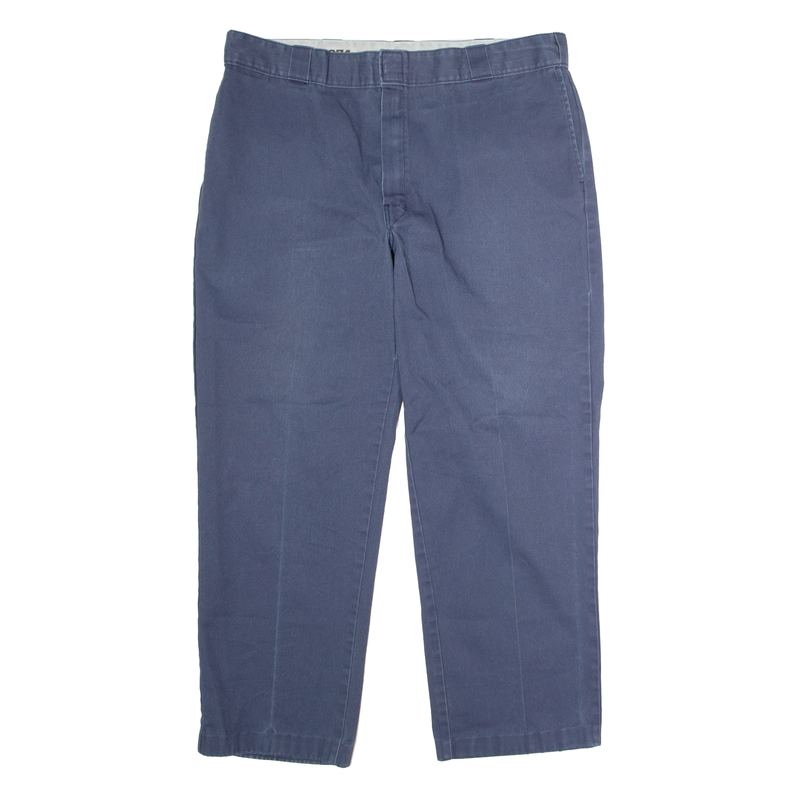 DICKIES 874 Workwear Mens Twill Trousers Blue Classic Straight W38 L28 Refurbished - N/A refurbished available on Cerqular