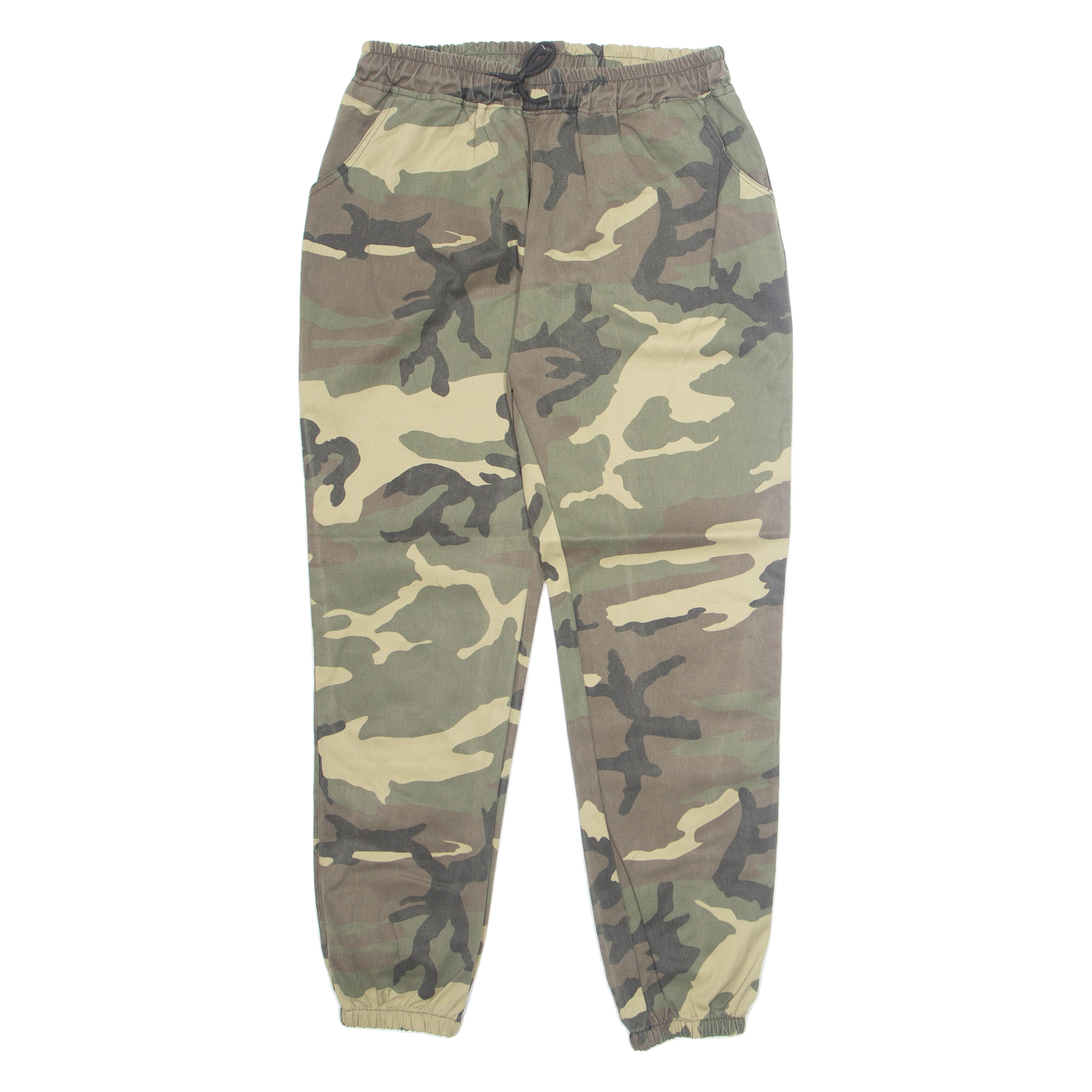 Camo Mens Trousers Green Regular Tapered W28 L29 Refurbished - N/A refurbished available on Cerqular