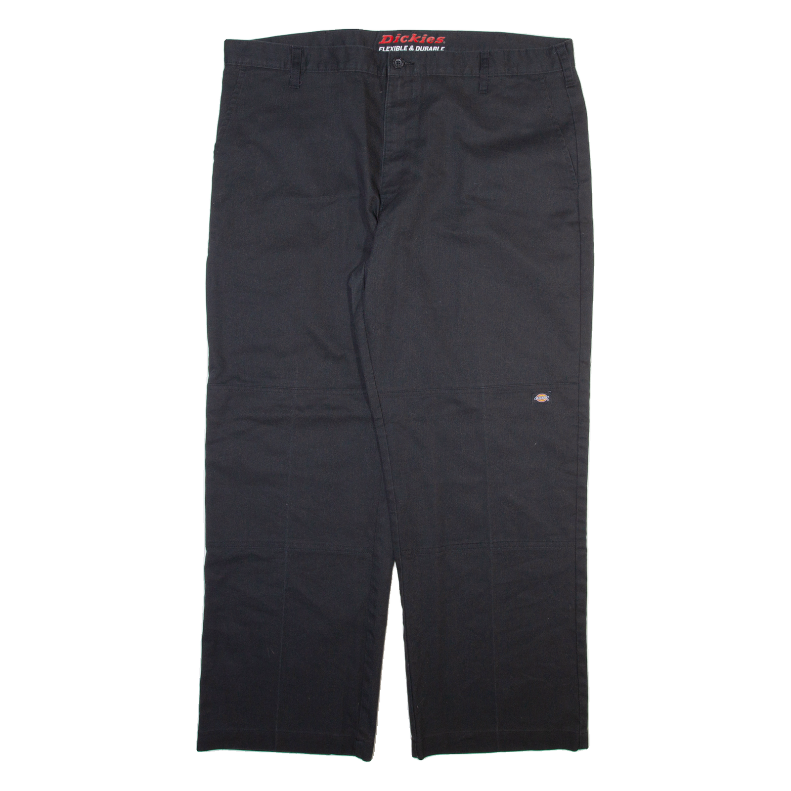 DICKIES Mens Trousers Black Relaxed Straight W40 L30 Refurbished - N/A refurbished available on Cerqular