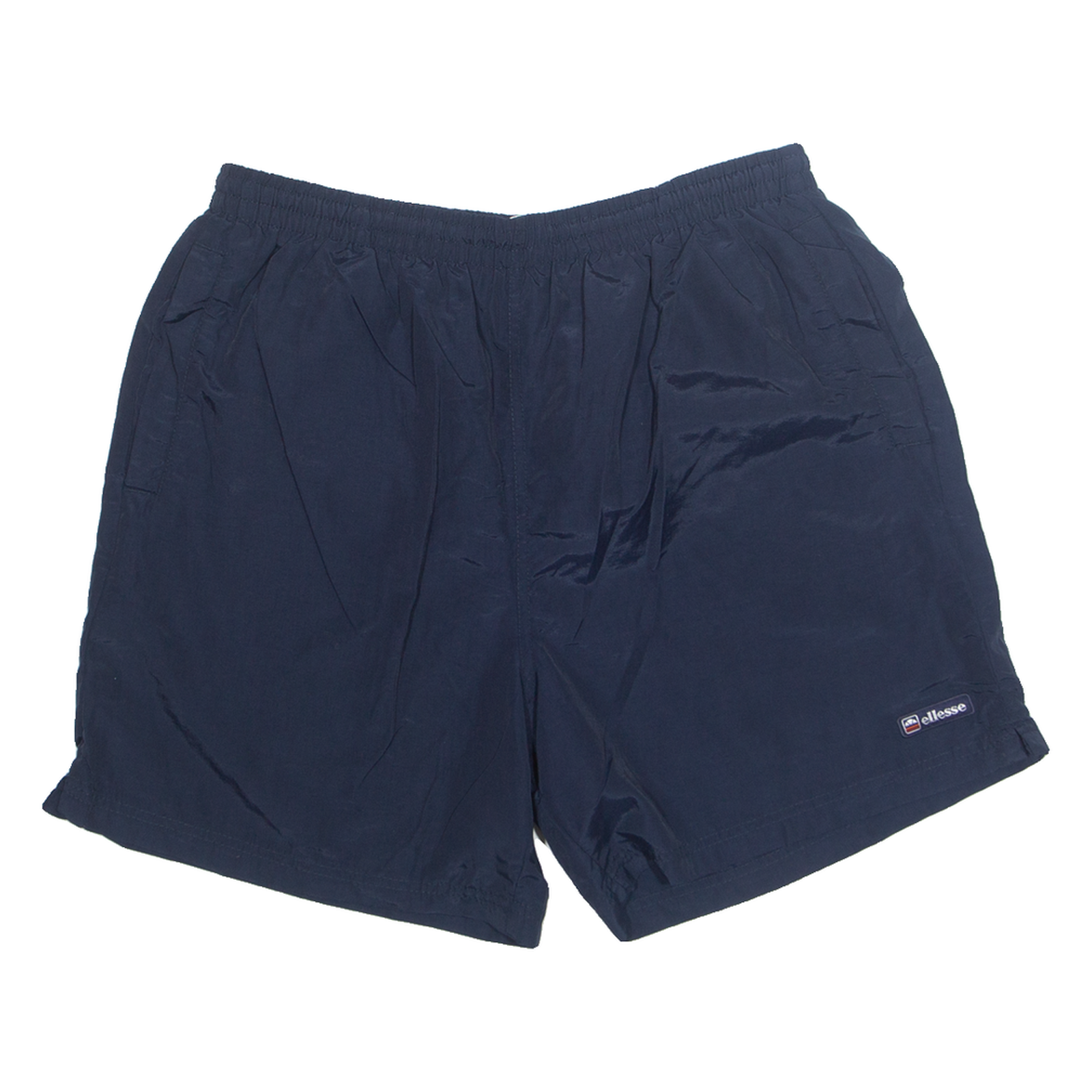 ELLESSE Mesh Lined Mens Swimming Shorts Blue Relaxed 90s L W30 Refurbished - N/A refurbished available on Cerqular