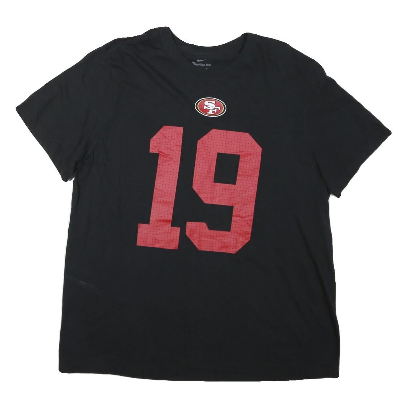Buy NIKE Mens Black Red Football Shirt XL Short Sleeve Crew Neck Samuel 19 Print Refurbished - $19.49 NIKE Mens Black Red Football Shirt XL Short Sleeve Crew Neck Samuel 19 Print Refurbished - N/A refurbished available on Cerqular