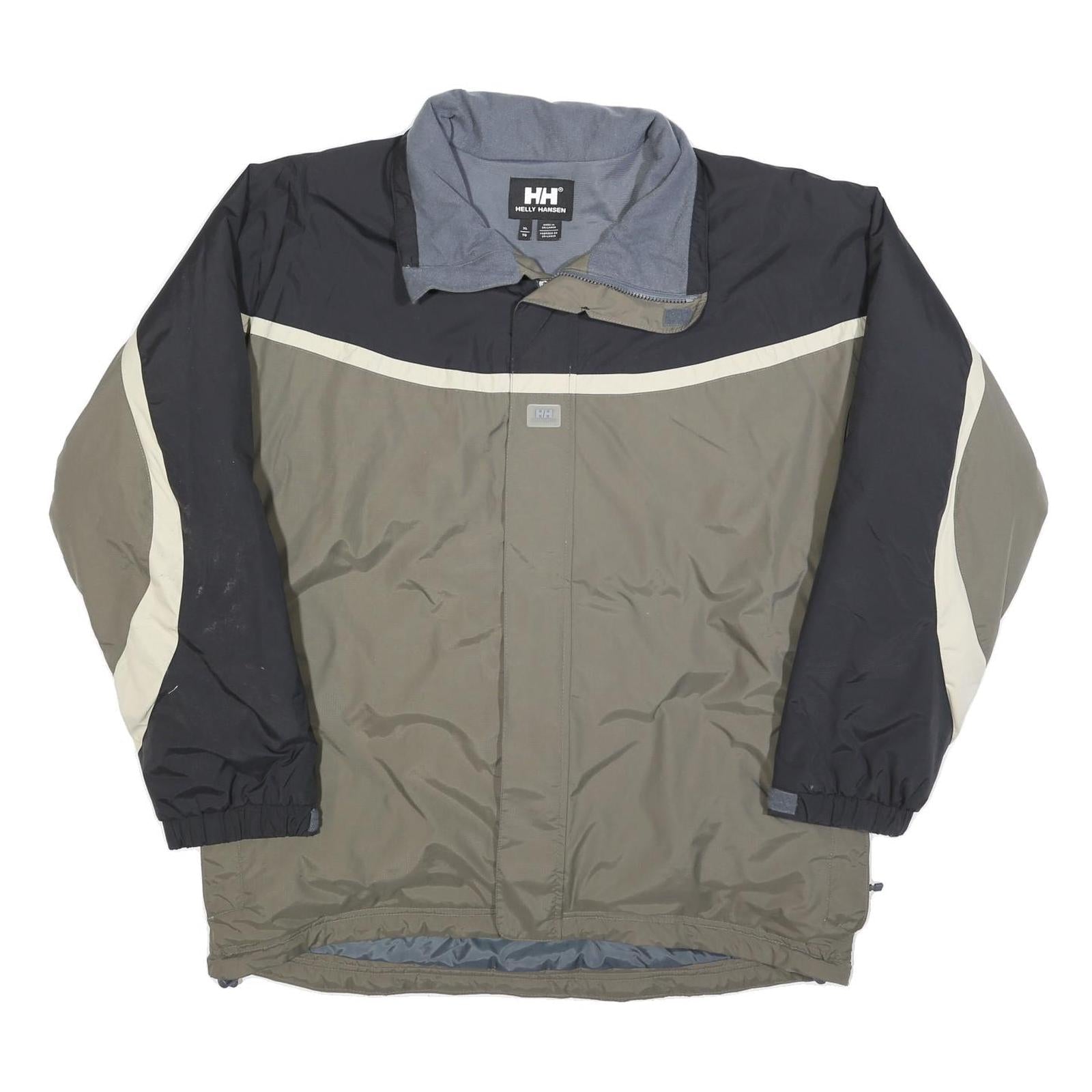Buy HELLY HANSEN Mens Black & Khaki Outdoor Jacket XL Polyester Blend Colourblock Refurbished - $58.49 HELLY HANSEN Mens Black & Khaki Outdoor Jacket XL Polyester Blend Colourblock Refurbished - N/A refurbished available on Cerqular