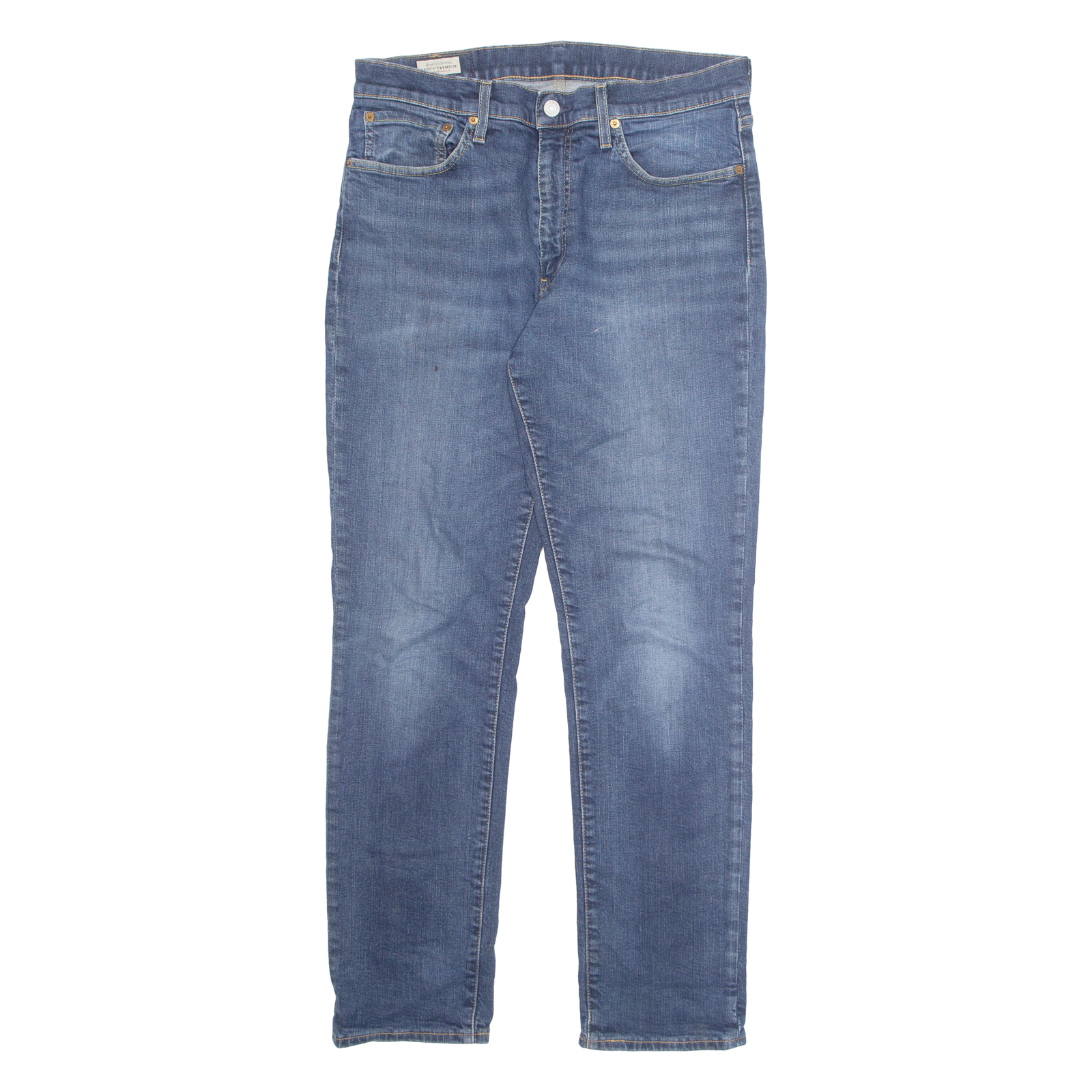 LEVI'S 511 BIG E Jeans Mens Blue Slim Straight Stone Wash W34 L32 Refurbished - N/A refurbished available on Cerqular