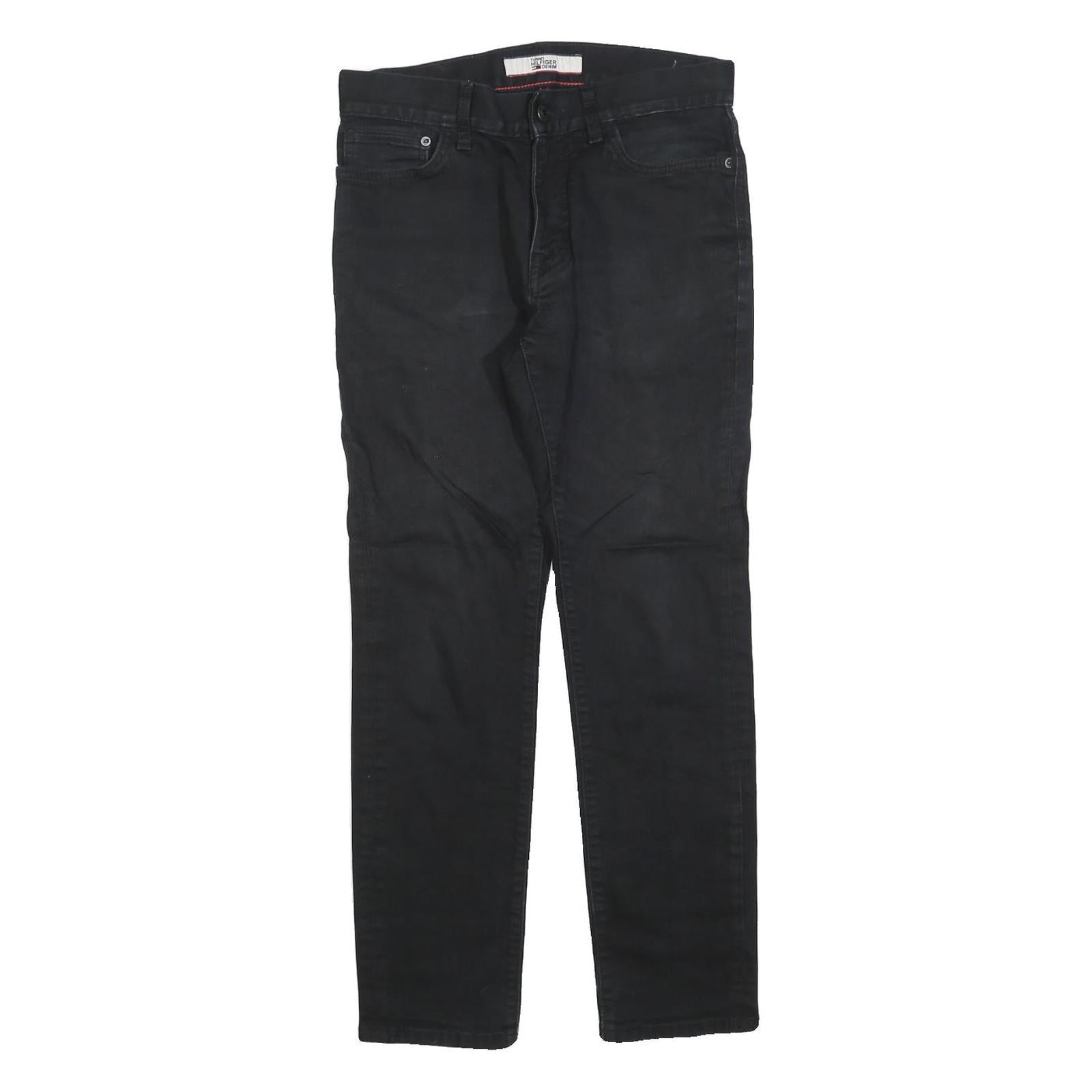 Buy TOMMY HILFIGER Mens Jeans Black Slim Skinny Denim W29 L27 Stylish Zip Closure Refurbished - $41.59 TOMMY HILFIGER Mens Jeans Black Slim Skinny Denim W29 L27 Stylish Zip Closure Refurbished - N/A refurbished available on Cerqular