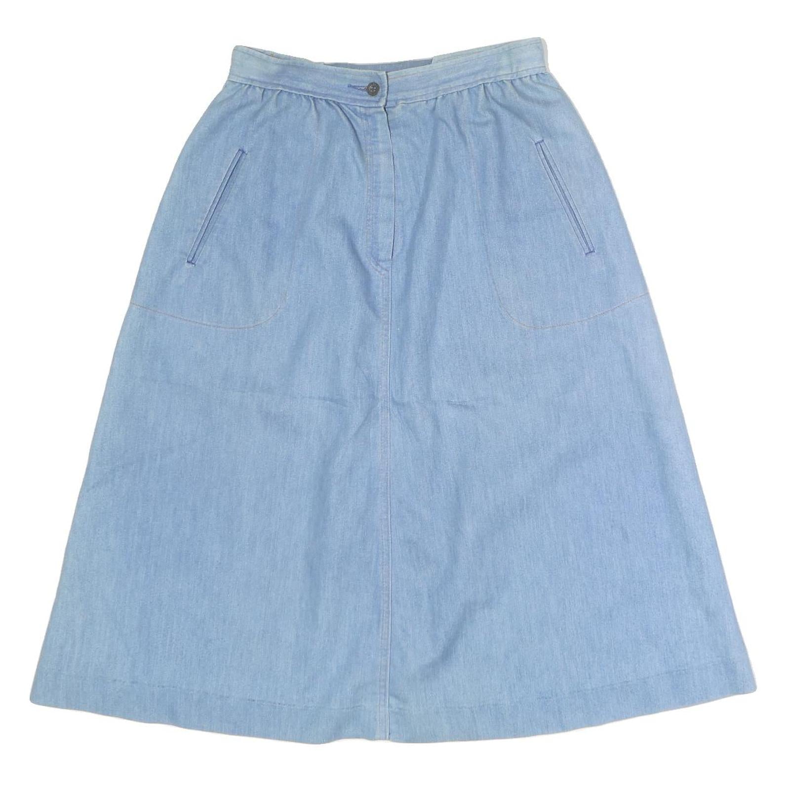 Buy CORET CITY BLUES Womens Blue Cotton Blend A-Line Midi Woven Skirt Size M Refurbished - $19.49 CORET CITY BLUES Womens Blue Cotton Blend A-Line Midi Woven Skirt Size M Refurbished - N/A refurbished available on Cerqular
