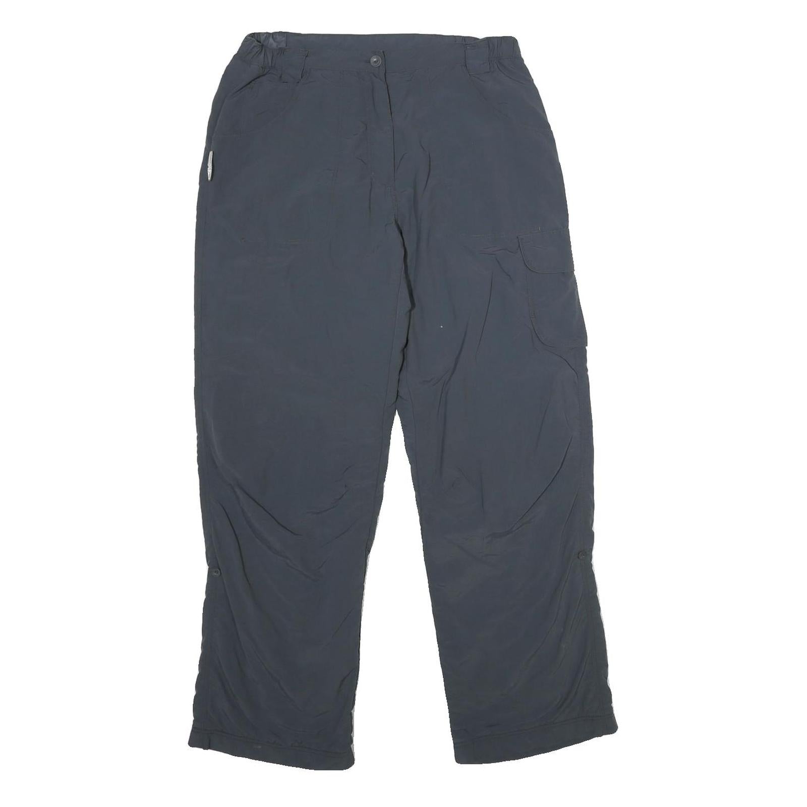 SALEWA Womens Polyamide Blue Regular Straight Trousers W28 L30 Outdoor Hiking Refurbished - N/A refurbished available on Cerqular