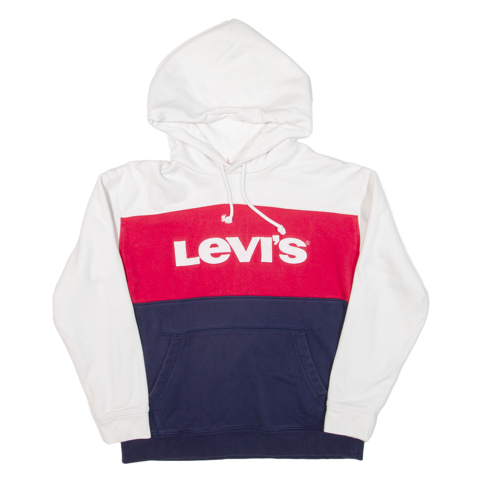 LEVI'S Mens Blue Hoodie XS Refurbished - N/A refurbished available on Cerqular