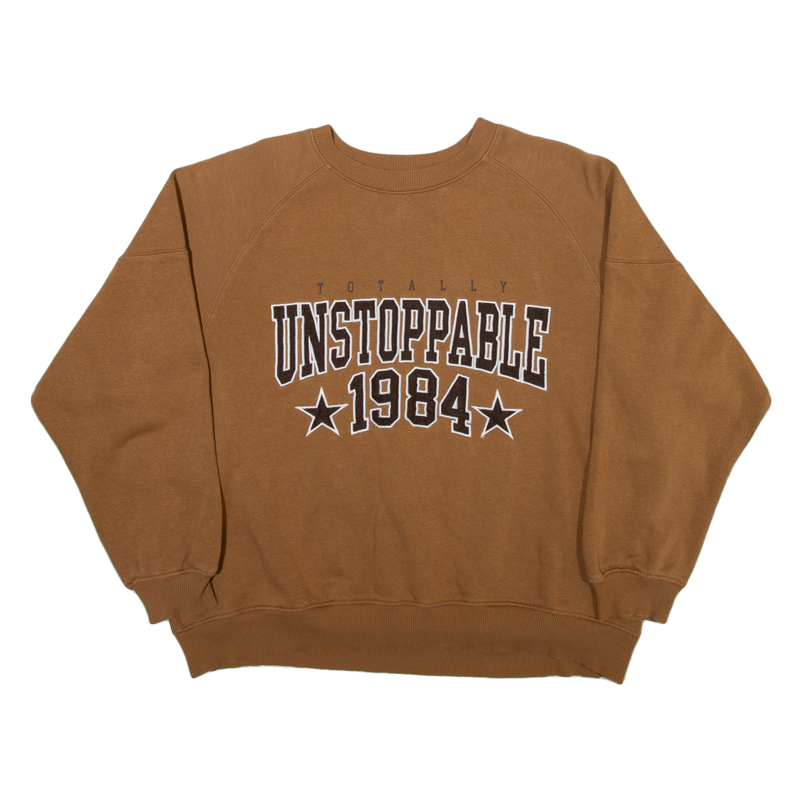Buy Totally Unstoppable 1984 Mens Sweatshirt Brown M Refurbished - $27.29 Totally Unstoppable 1984 Mens Sweatshirt Brown M Refurbished - N/A refurbished available on Cerqular