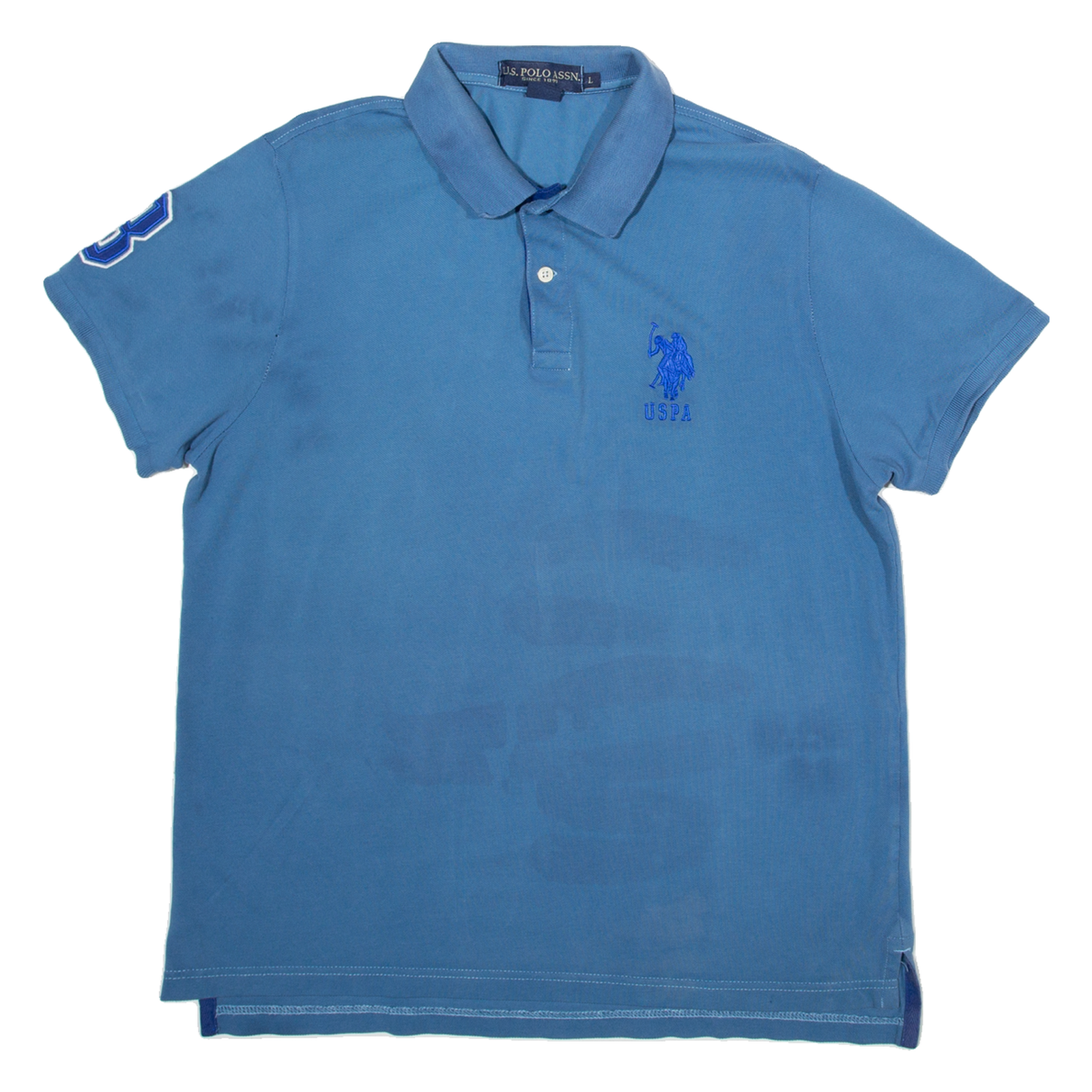 Buy U.S POLO ASSN. Slim Fit Mens Polo Shirt Blue L Refurbished - $15.59 U.S POLO ASSN. Slim Fit Mens Polo Shirt Blue L Refurbished - N/A refurbished available on Cerqular