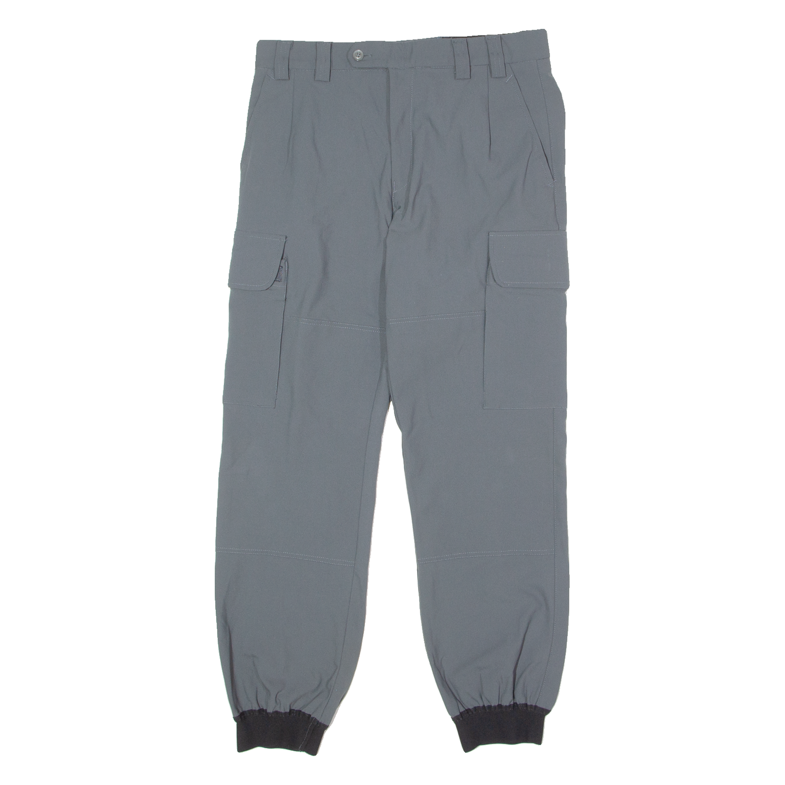 LB LEBLON Outdoor Cuffed Cargo Mens Trousers Grey Regular Tapered W31 L27 Refurbished - N/A refurbished available on Cerqular