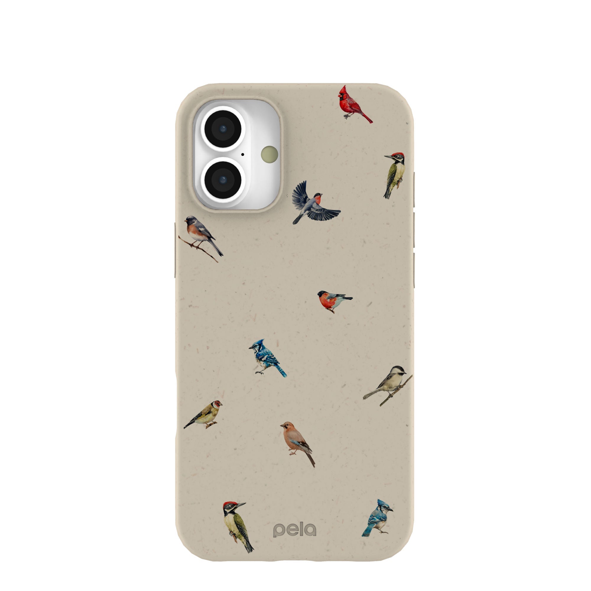 London Fog Frosted Flock iPhone 16 Plus Case Refurbished - Pela Case refurbished available on Cerqular