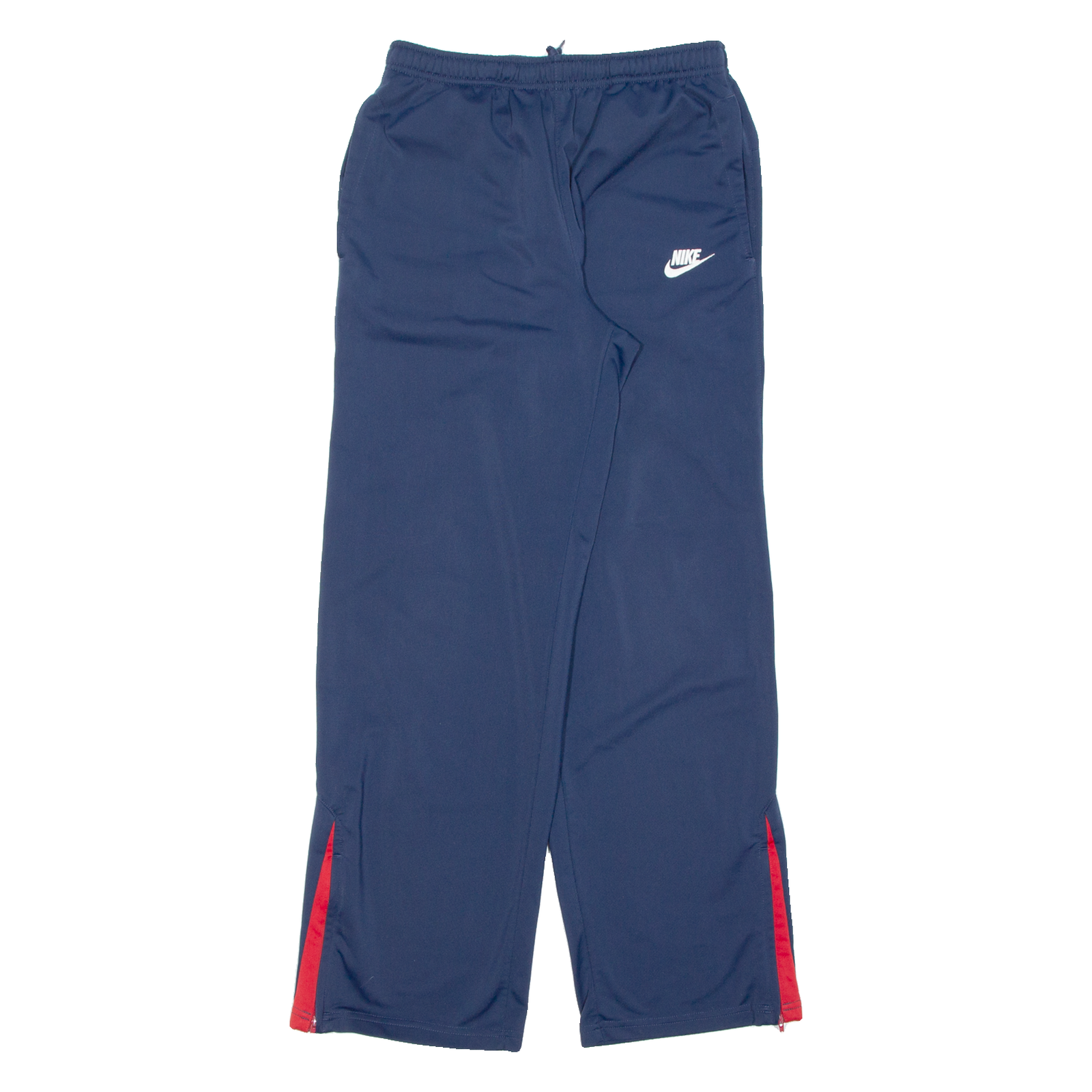 NIKE Womens Track Pants Blue Straight L W26 L30 Refurbished - N/A refurbished available on Cerqular