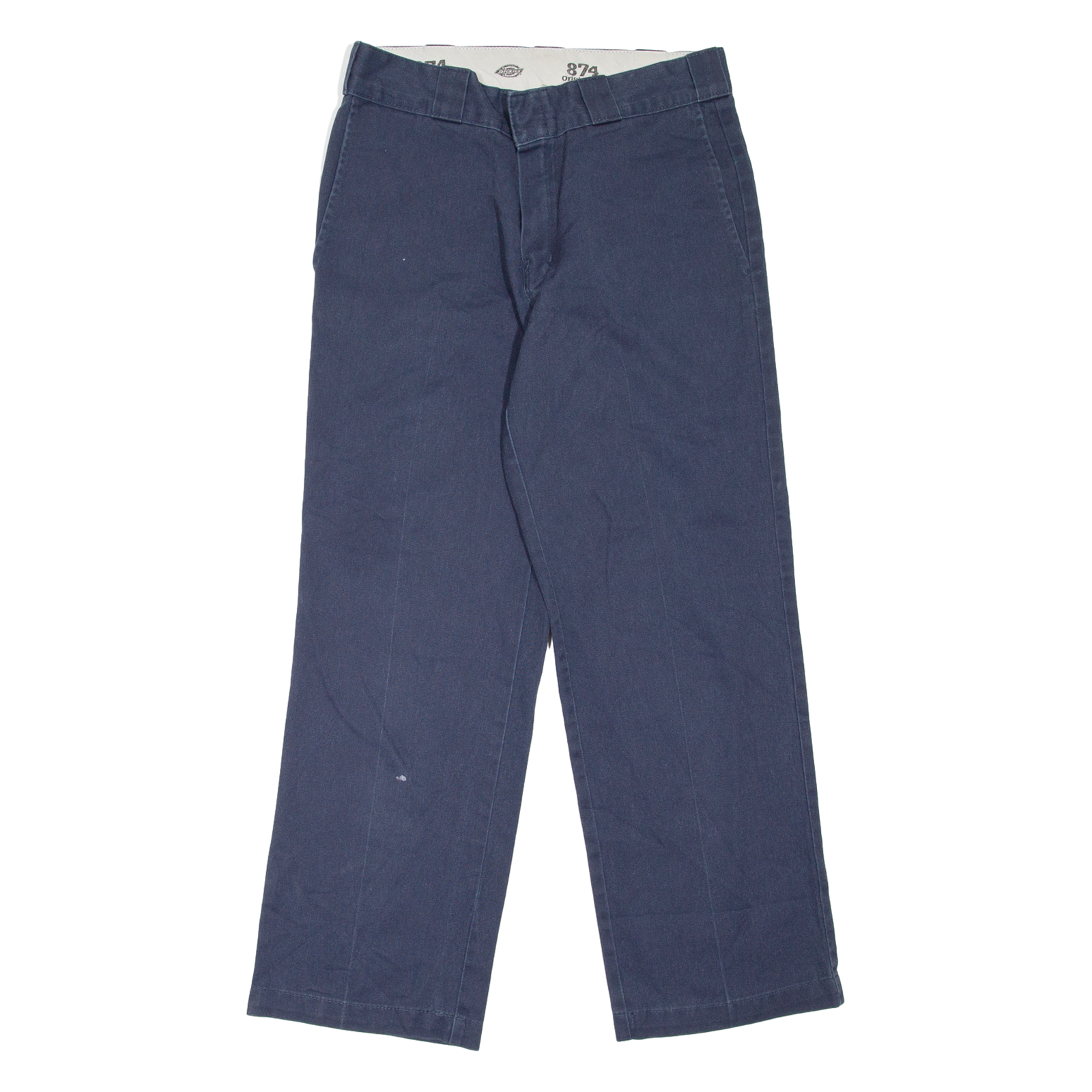 DICKIES 874 Workwear Mens Trousers Blue Regular Straight W30 L29 Refurbished - N/A refurbished available on Cerqular