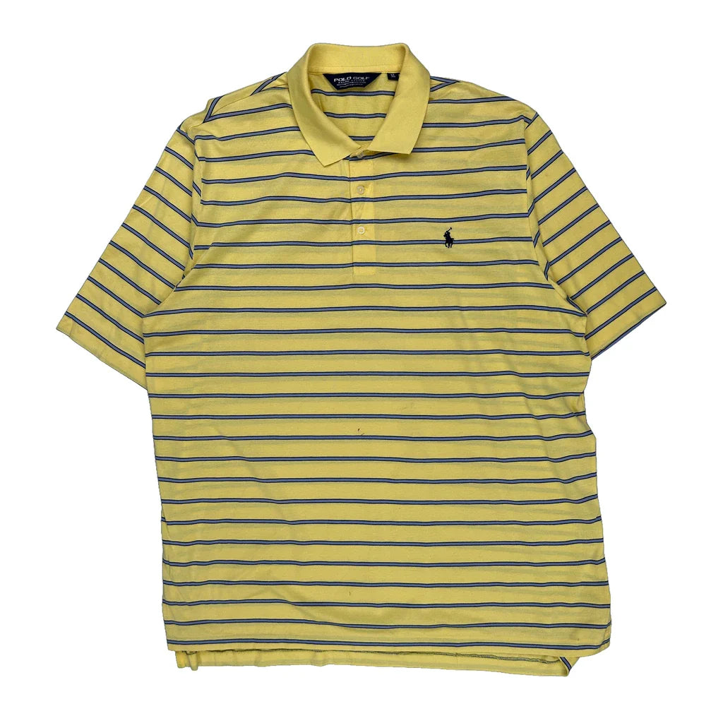Buy Polo By Ralph Lauren Striped Polo Shirt - XL Blue Cotton Refurbished - $33.49 Polo By Ralph Lauren Striped Polo Shirt - XL Blue Cotton Refurbished - Thrifted (note: this is a term often used to describe second- refurbished available on Cerqular