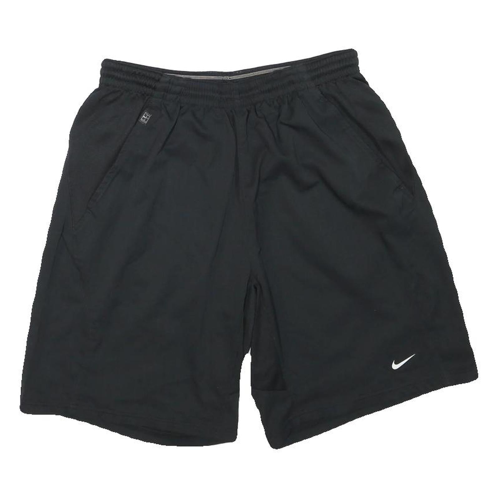 NIKE Mens Black Casual Shorts M W27 Sportswear Polyester Blend Refurbished - N/A refurbished available on Cerqular