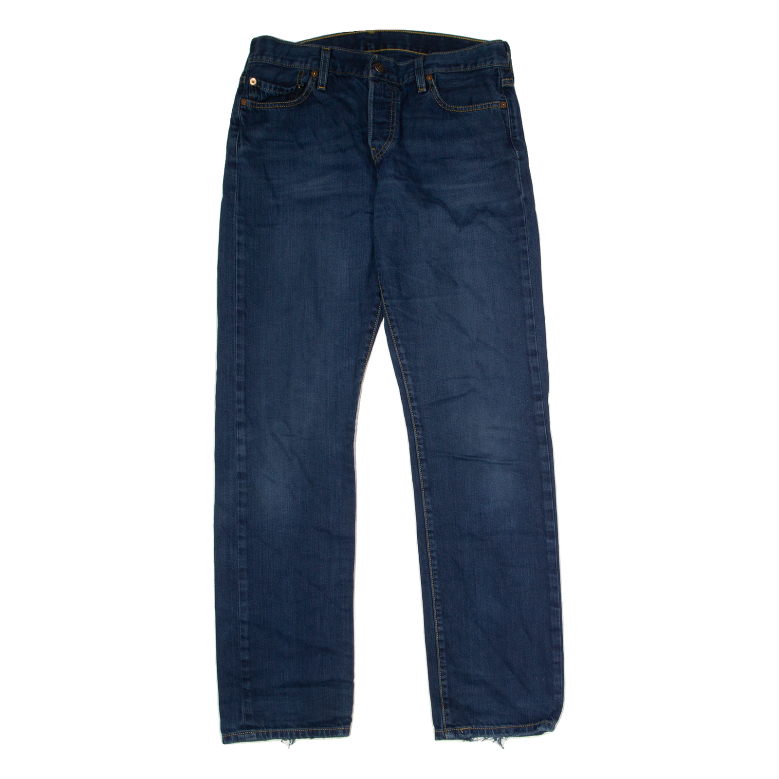 LEVI'S Mens Jeans Blue Regular Straight W29 L32 Refurbished - N/A refurbished available on Cerqular