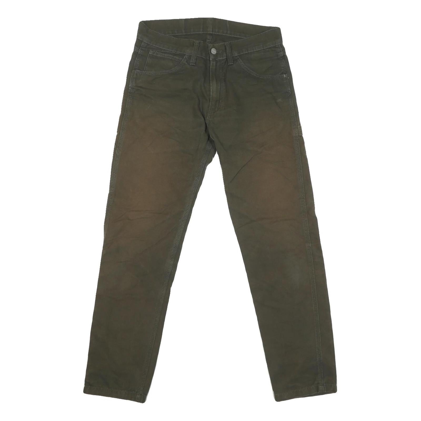 CARHARTT Mens Regular Fit Workwear Cotton Blend Straight Leg Green W30 L28 Refurbished - N/A refurbished available on Cerqular