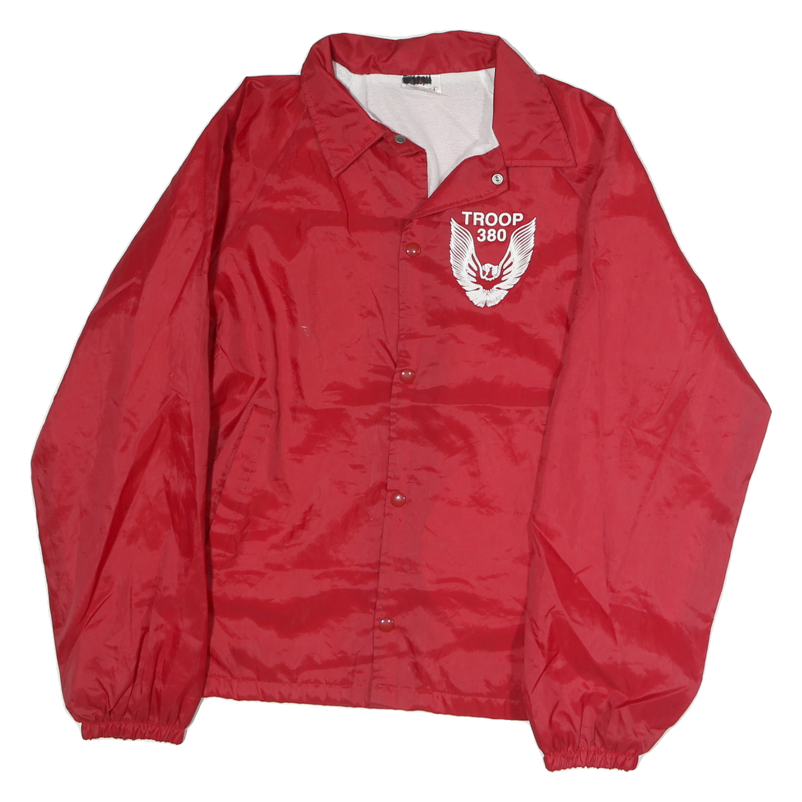Buy AUBURN Mens Red Nylon Button Jacket S Plain Troop 380 Logo Casual Lightweight Refurbished - $28.59 AUBURN Mens Red Nylon Button Jacket S Plain Troop 380 Logo Casual Lightweight Refurbished - N/A refurbished available on Cerqular