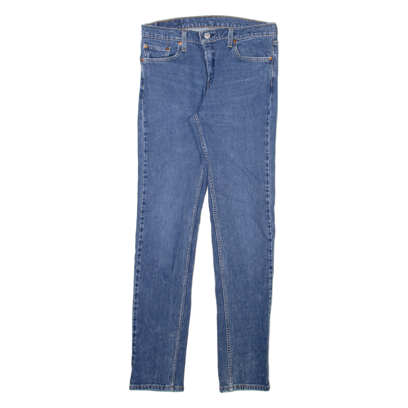 LEVI'S 510 Jeans Mens Blue Slim Skinny Stone Wash W30 L31 Refurbished - N/A refurbished available on Cerqular