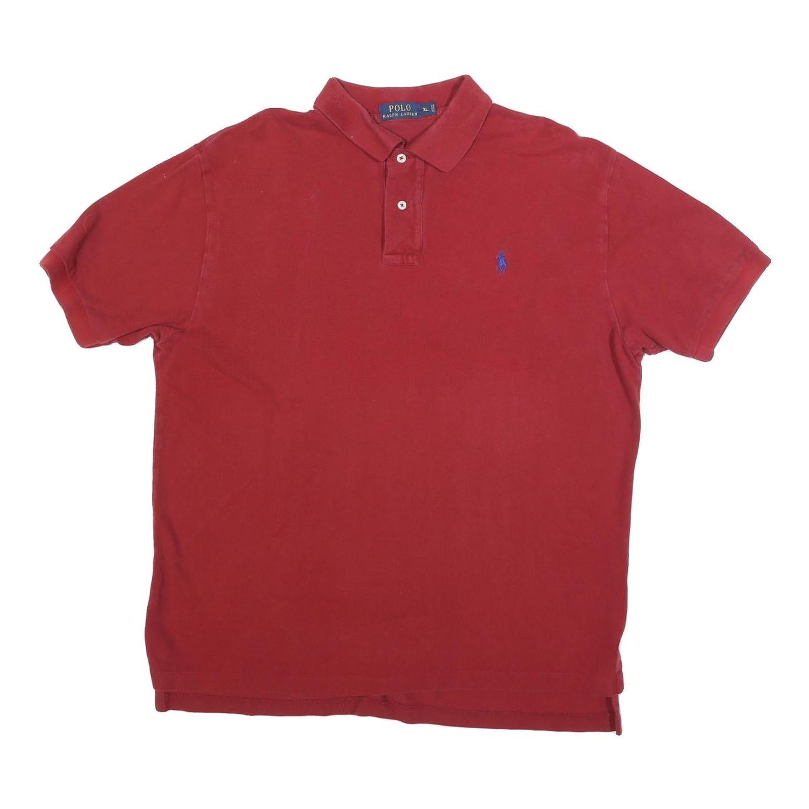 Buy POLO RALPH LAUREN Mens Red Blue Pony Logo Short Sleeve Polo Shirt XL Cotton Refurbished - $35.09 POLO RALPH LAUREN Mens Red Blue Pony Logo Short Sleeve Polo Shirt XL Cotton Refurbished - N/A refurbished available on Cerqular