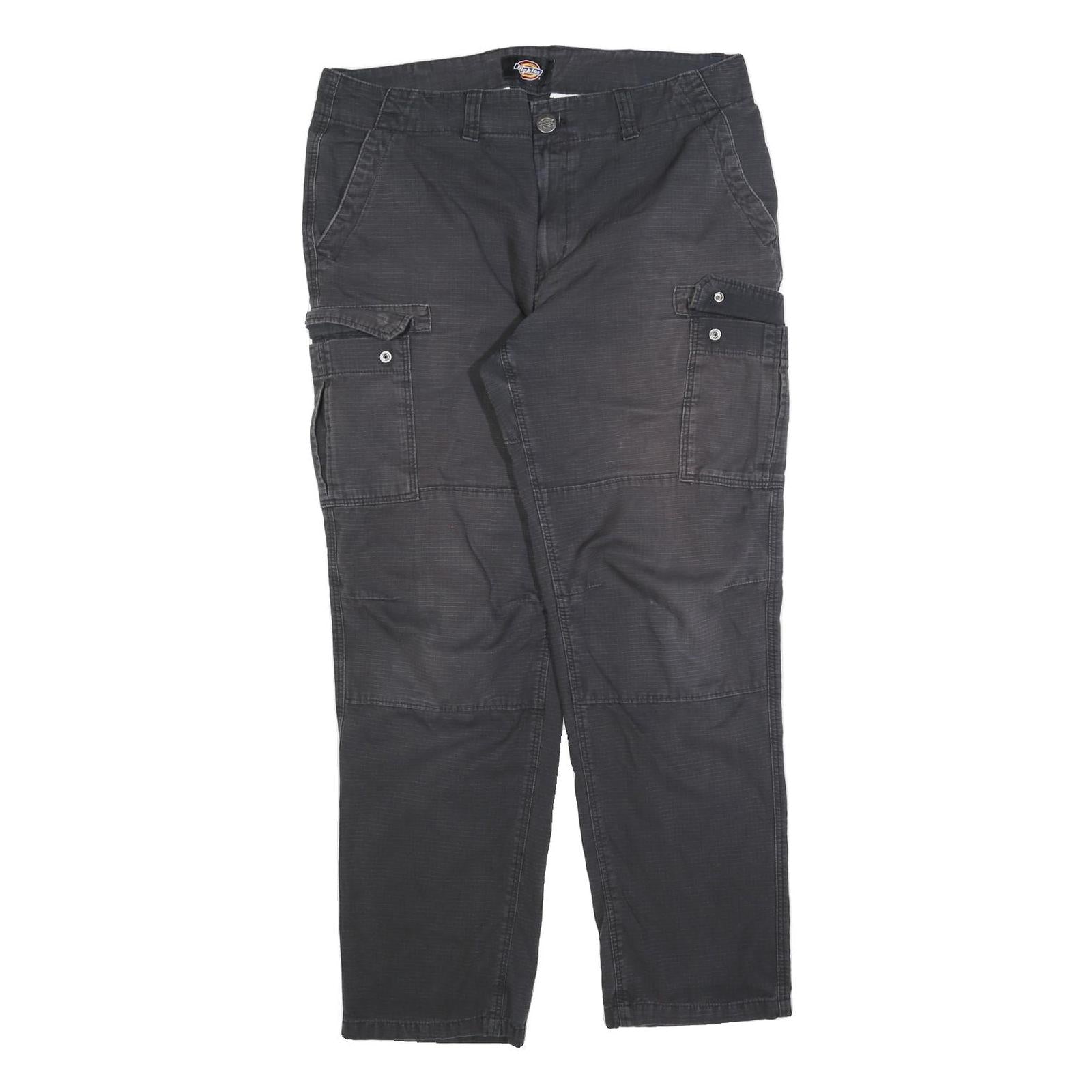 Buy DICKIES Mens Cotton Blend Black Regular Fit Straight Leg Trousers W36 L30 Refurbished - $40.29 DICKIES Mens Cotton Blend Black Regular Fit Straight Leg Trousers W36 L30 Refurbished - N/A refurbished available on Cerqular