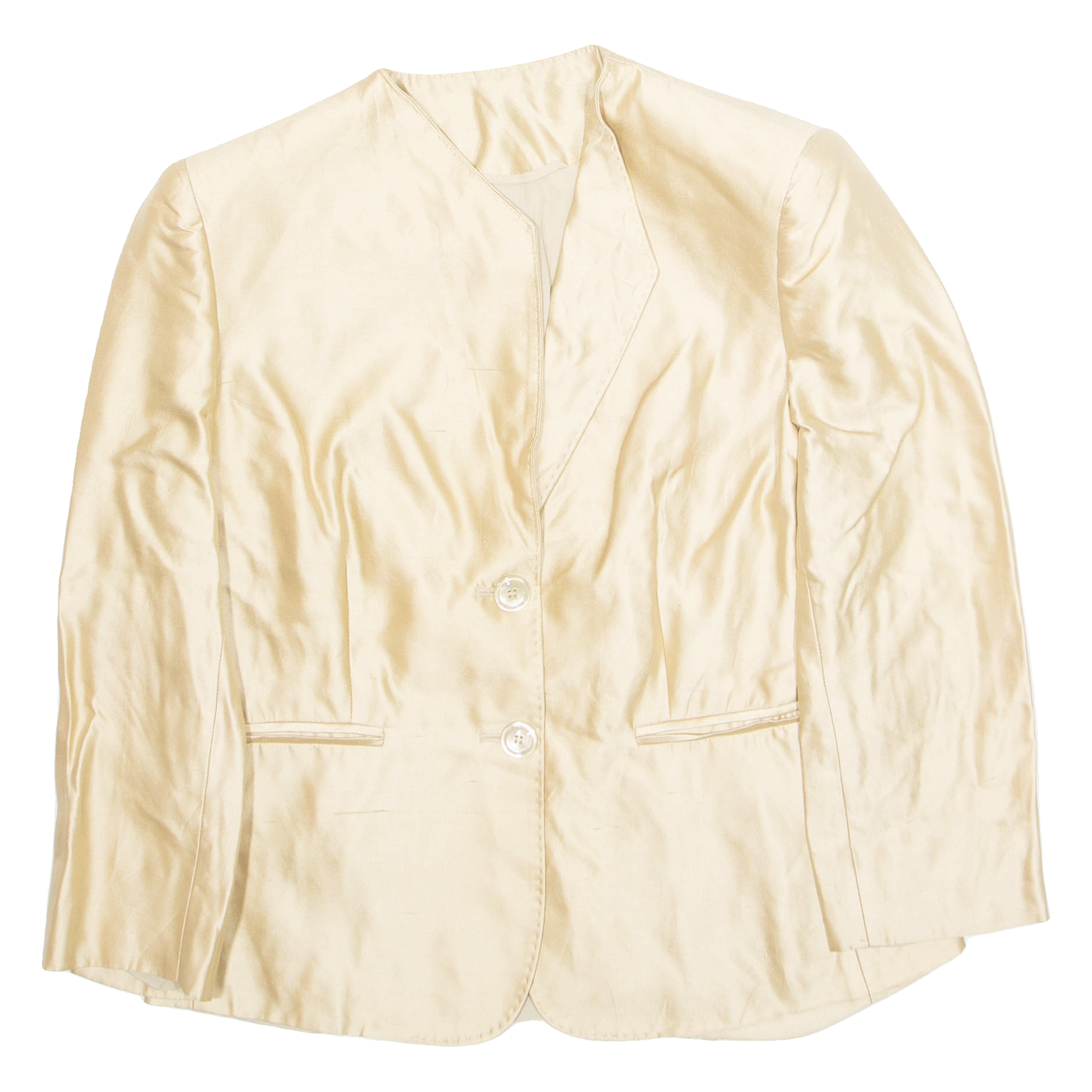Buy Womens Blazer Jacket Gold S Refurbished - $46.79 Womens Blazer Jacket Gold S Refurbished - N/A refurbished available on Cerqular