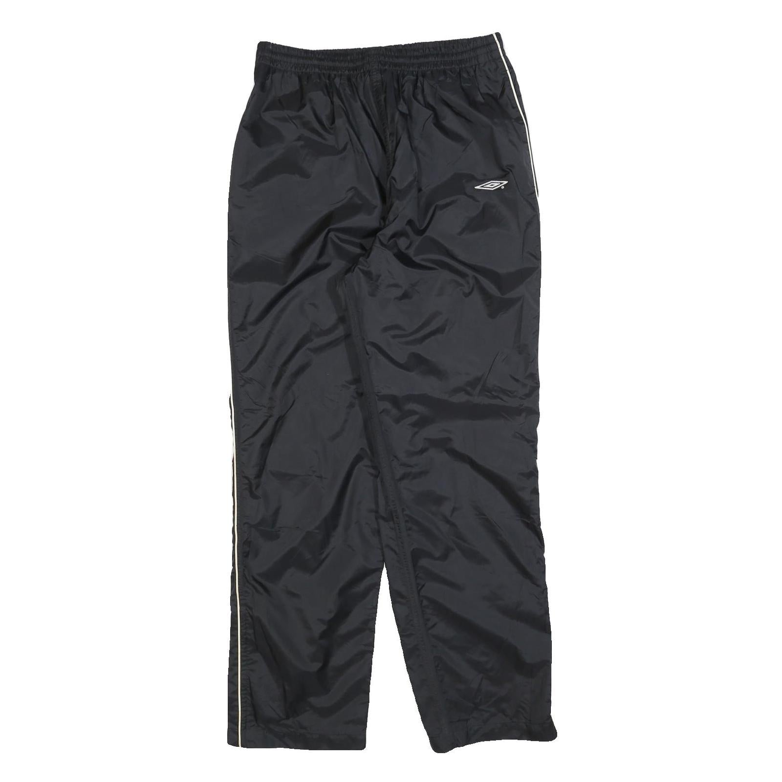 UMBRO Womens Joggers Black XL W32 L30 Regular Fit Straight Leg Sportswear Casual Refurbished - N/A refurbished available on Cerqular