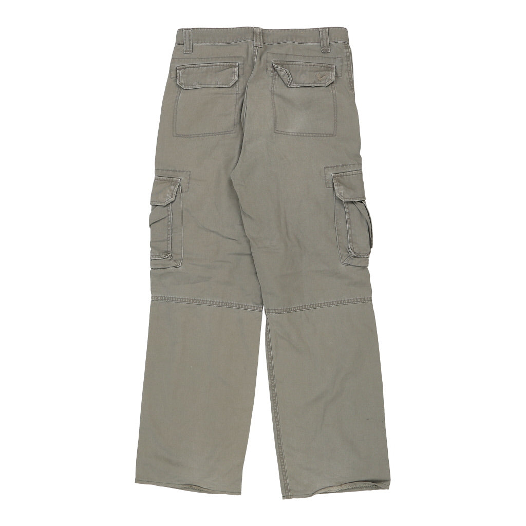 Cedarwood State Cargo Trousers - 30W 32L Khaki Cotton Refurbished - Thrifted (note: this is a term often used to describe second- refurbished available on Cerqular