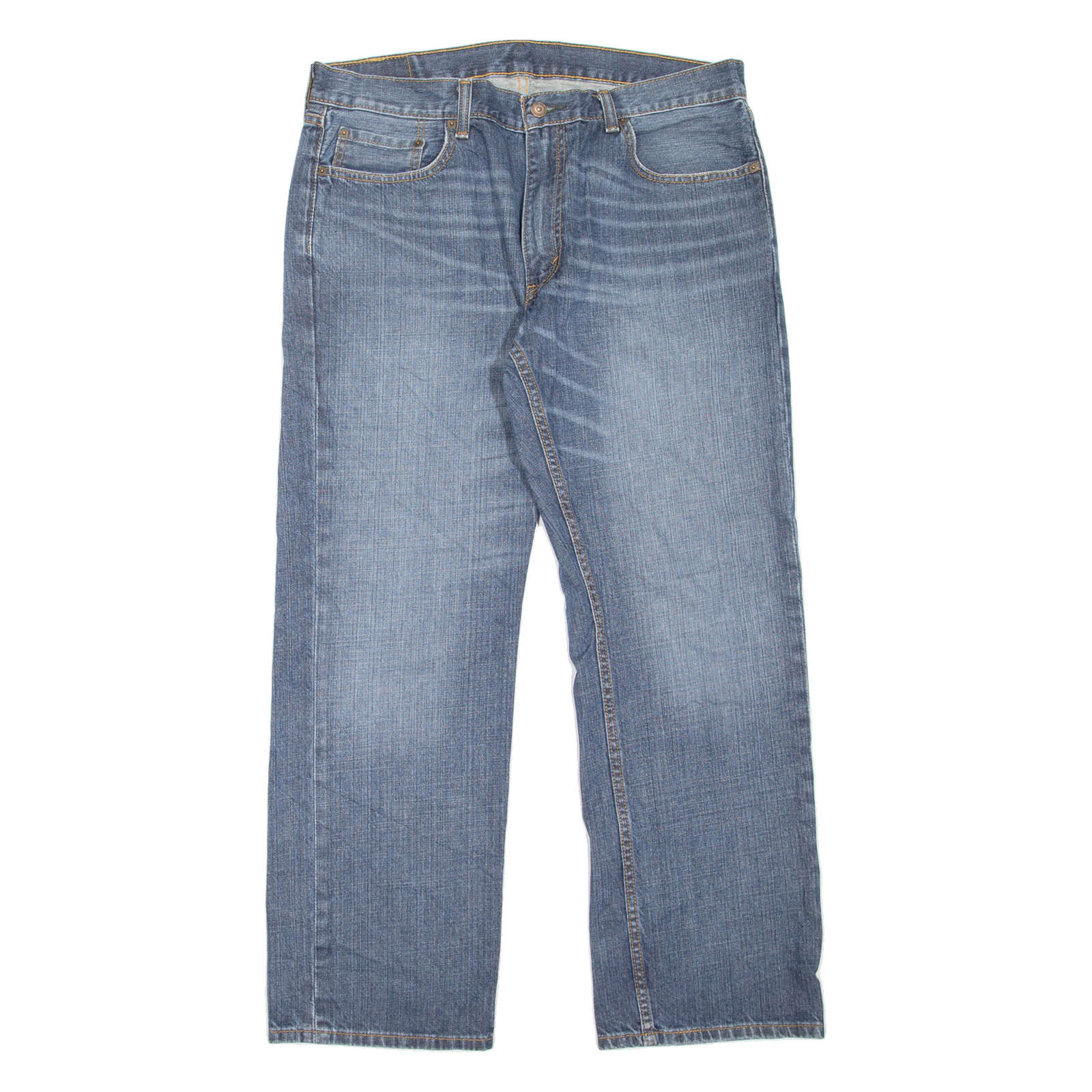 LEVI'S 559 Jeans Mens Blue Relaxed Straight Stone Wash W36 L30 Refurbished - N/A refurbished available on Cerqular