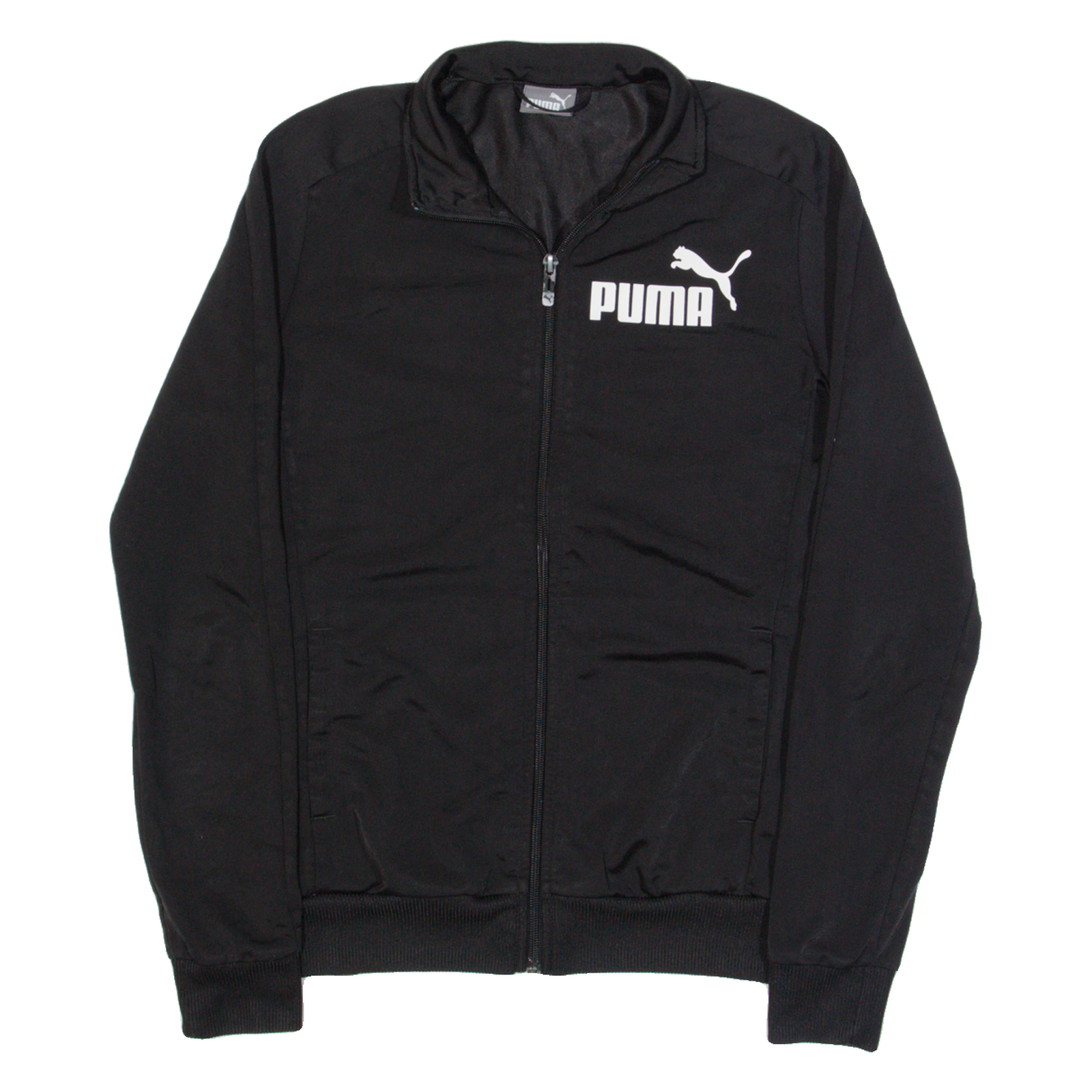 PUMA Womens Track Jacket Black UK 8 Refurbished - N/A refurbished available on Cerqular