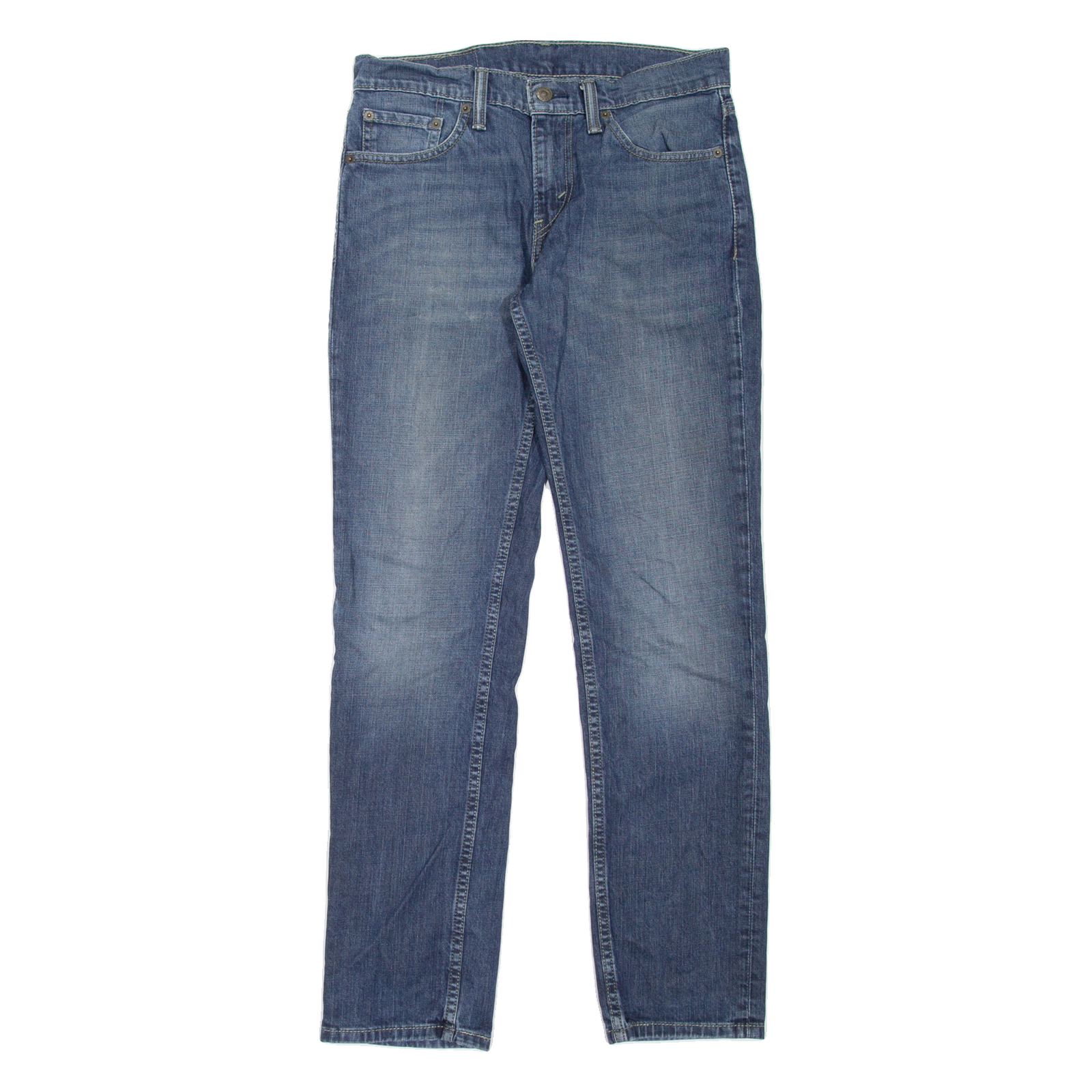LEVI'S 511 Jeans Mens Blue Slim Straight Stone Wash W30 L32 Refurbished - N/A refurbished available on Cerqular