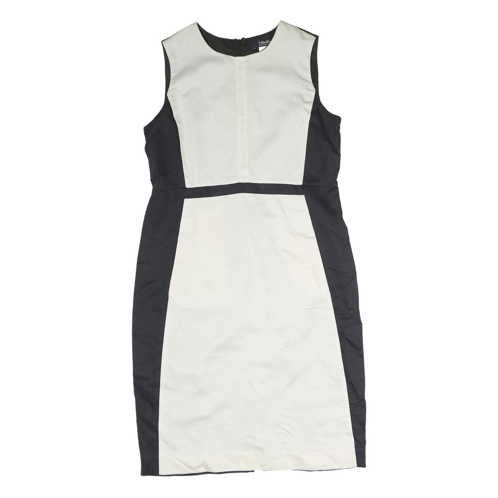Buy S MAX MARA Womens Black & Cream Sleeveless Day Polyester Sheath Dress M Elegant Refurbished - $66.29 S MAX MARA Womens Black & Cream Sleeveless Day Polyester Sheath Dress M Elegant Refurbished - N/A refurbished available on Cerqular