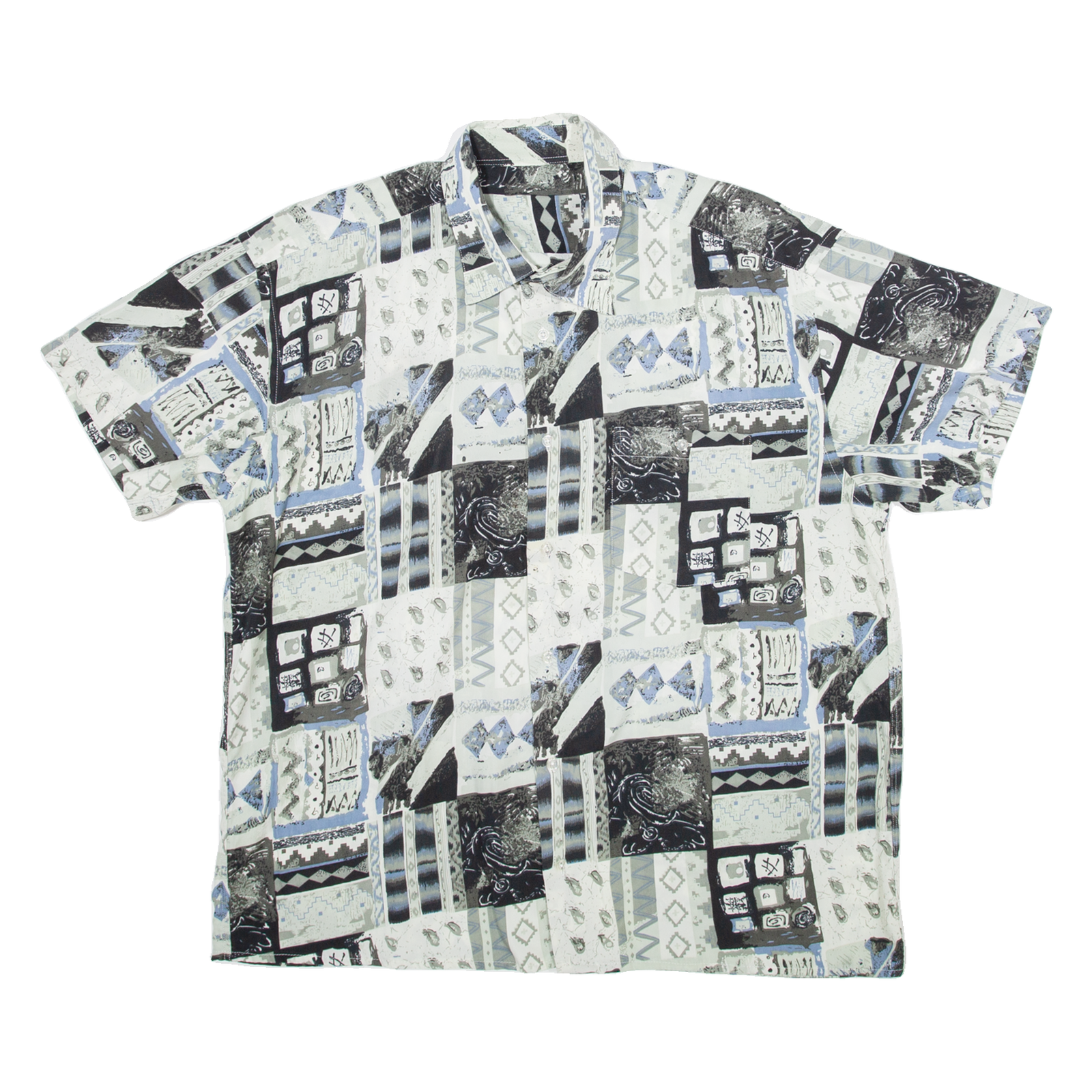 Buy Mens Shirt Grey Crazy Pattern XL Refurbished - $18.19 Mens Shirt Grey Crazy Pattern XL Refurbished - N/A refurbished available on Cerqular
