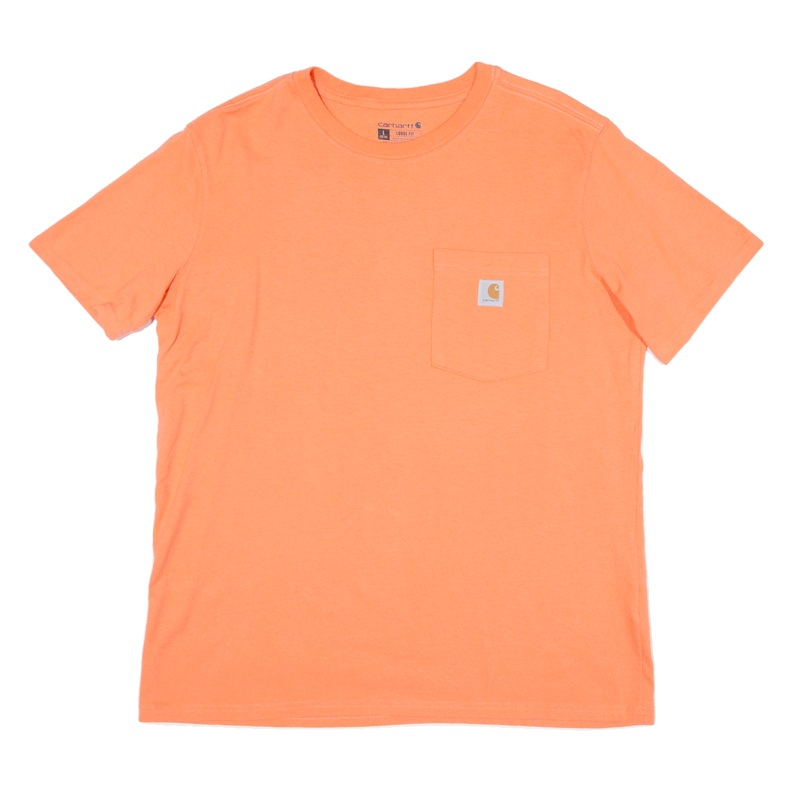 CARHARTT Loose Fit Womens T-Shirt Pink L Refurbished - N/A refurbished available on Cerqular