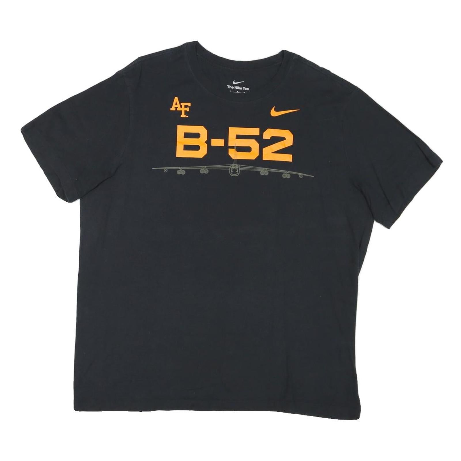 Buy NIKE Mens Black & Orange Graphic T-Shirt L Short Sleeve Crew Neck B-52 Refurbished - $25.99 NIKE Mens Black & Orange Graphic T-Shirt L Short Sleeve Crew Neck B-52 Refurbished - N/A refurbished available on Cerqular