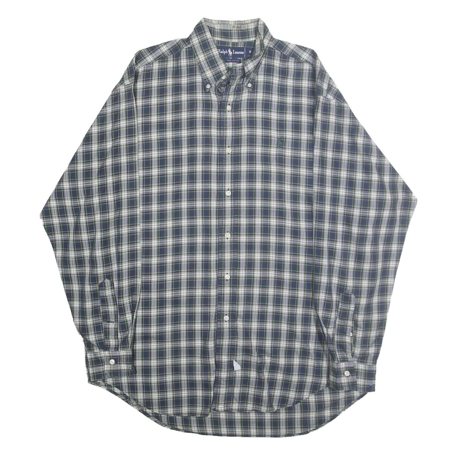 Buy RALPH LAUREN Mens Blue White Check Shirt M Classic Button-Down Cotton Casual Refurbished - $40.29 RALPH LAUREN Mens Blue White Check Shirt M Classic Button-Down Cotton Casual Refurbished - N/A refurbished available on Cerqular