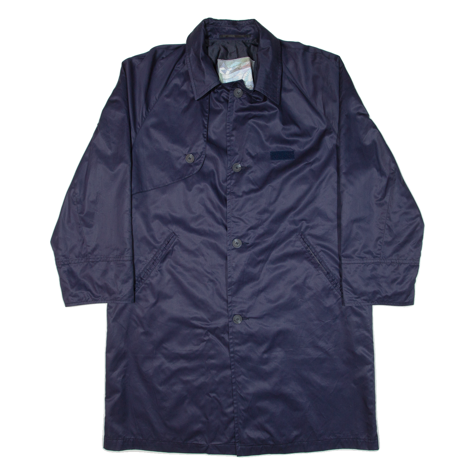 Mens Overcoat Coat Blue XL Refurbished - N/A refurbished available on Cerqular