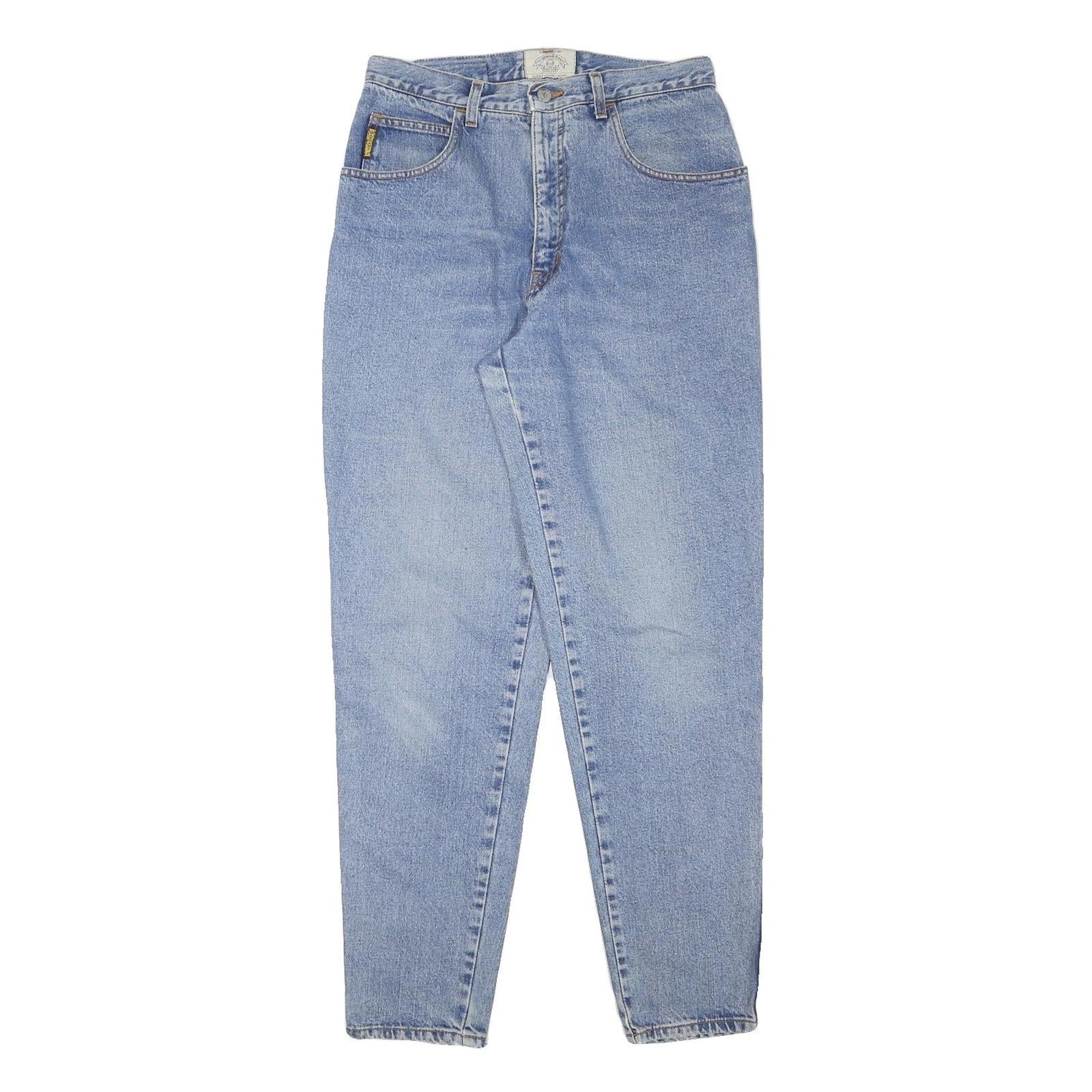 ARMANI JEANS Womens Relaxed Light Denim Jeans W28 L31 Classic Cotton Blend Zip Refurbished - N/A refurbished available on Cerqular