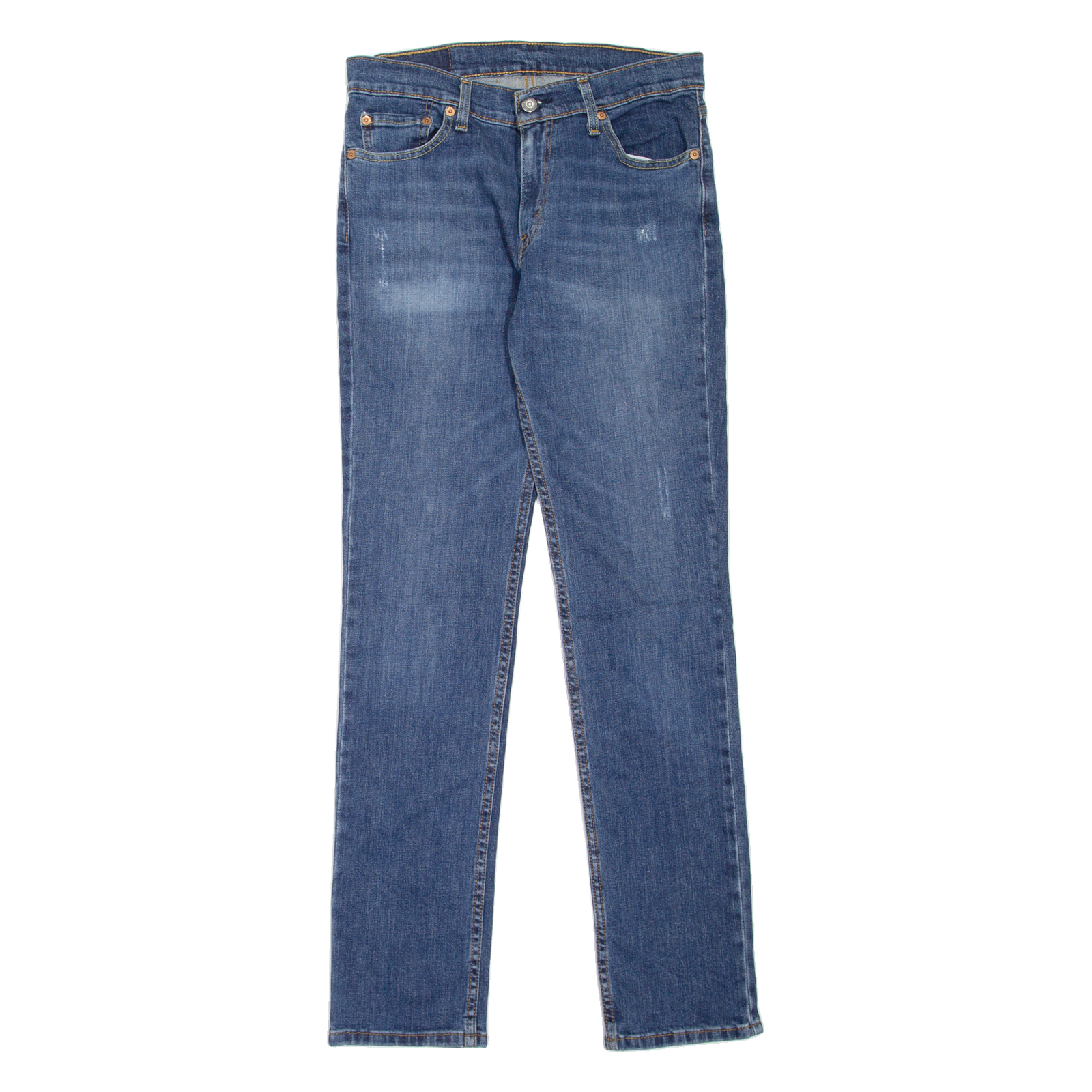 LEVI'S 511 Jeans Mens Blue Slim Straight Stone Wash W30 L32 Refurbished - N/A refurbished available on Cerqular